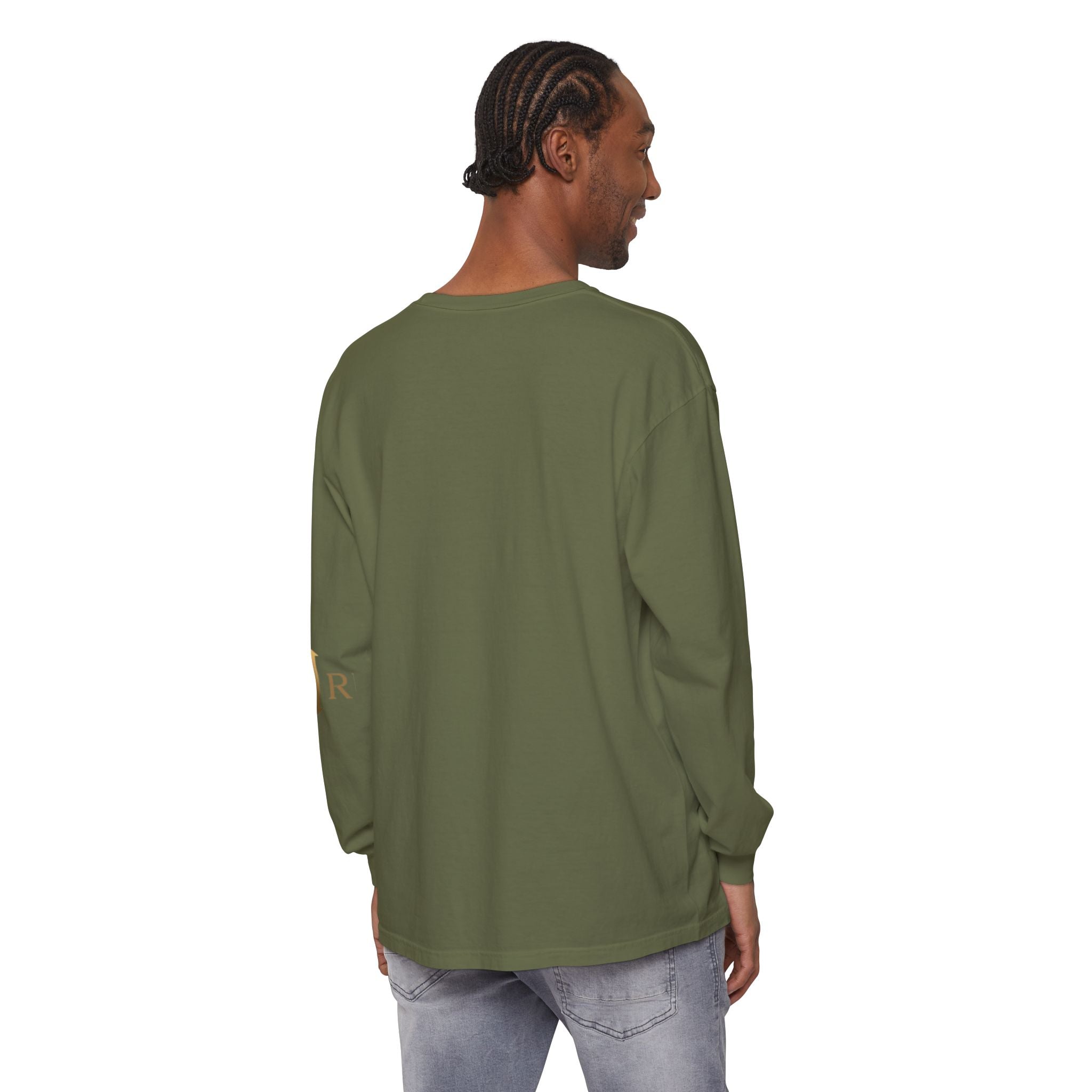 AURU Gold Arrow Long Sleeve Tee