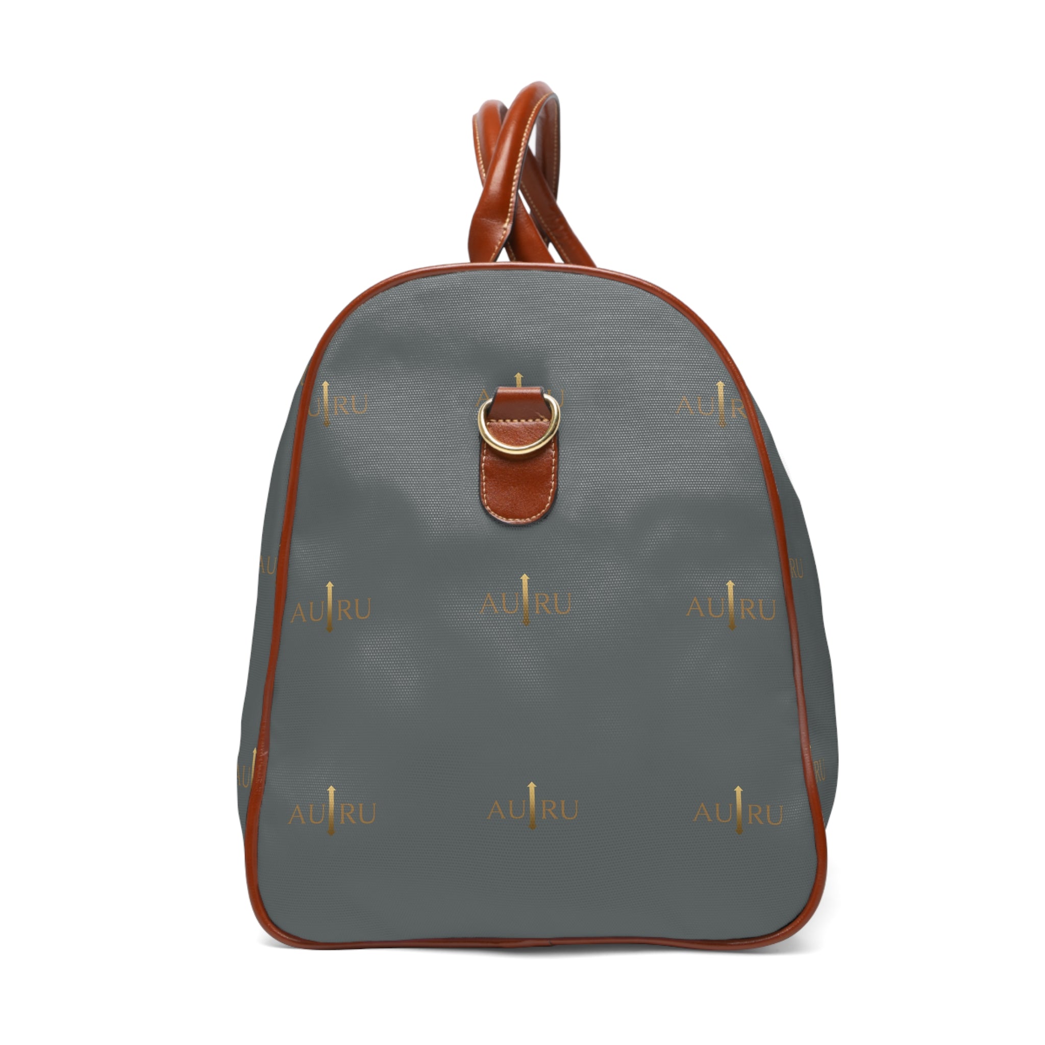 Waterproof Weekender Bag — Durable Travel Duffle with Leather Handles-AURU