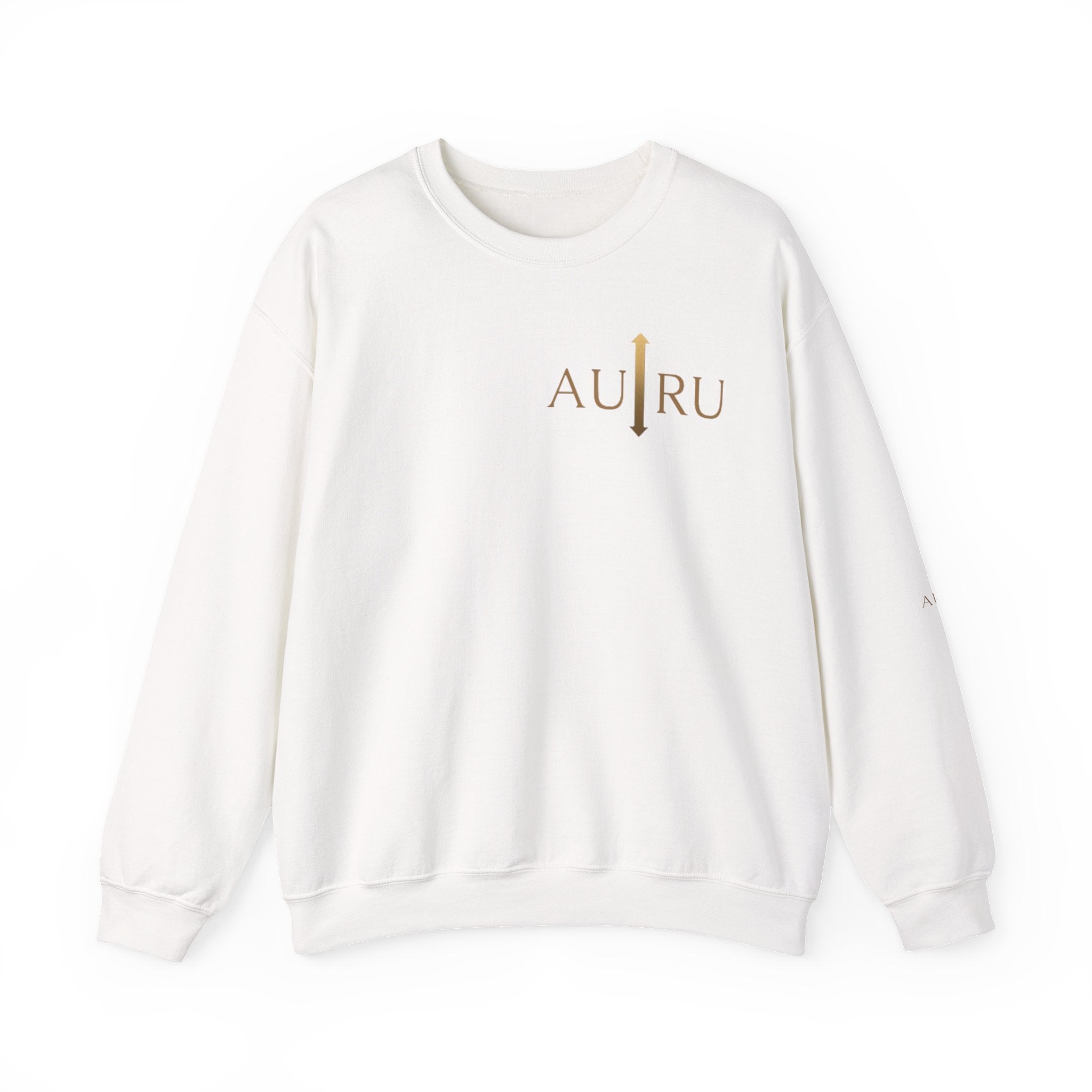 Auric Minimalist Crewneck Sweatshirt — AU|RU Logo