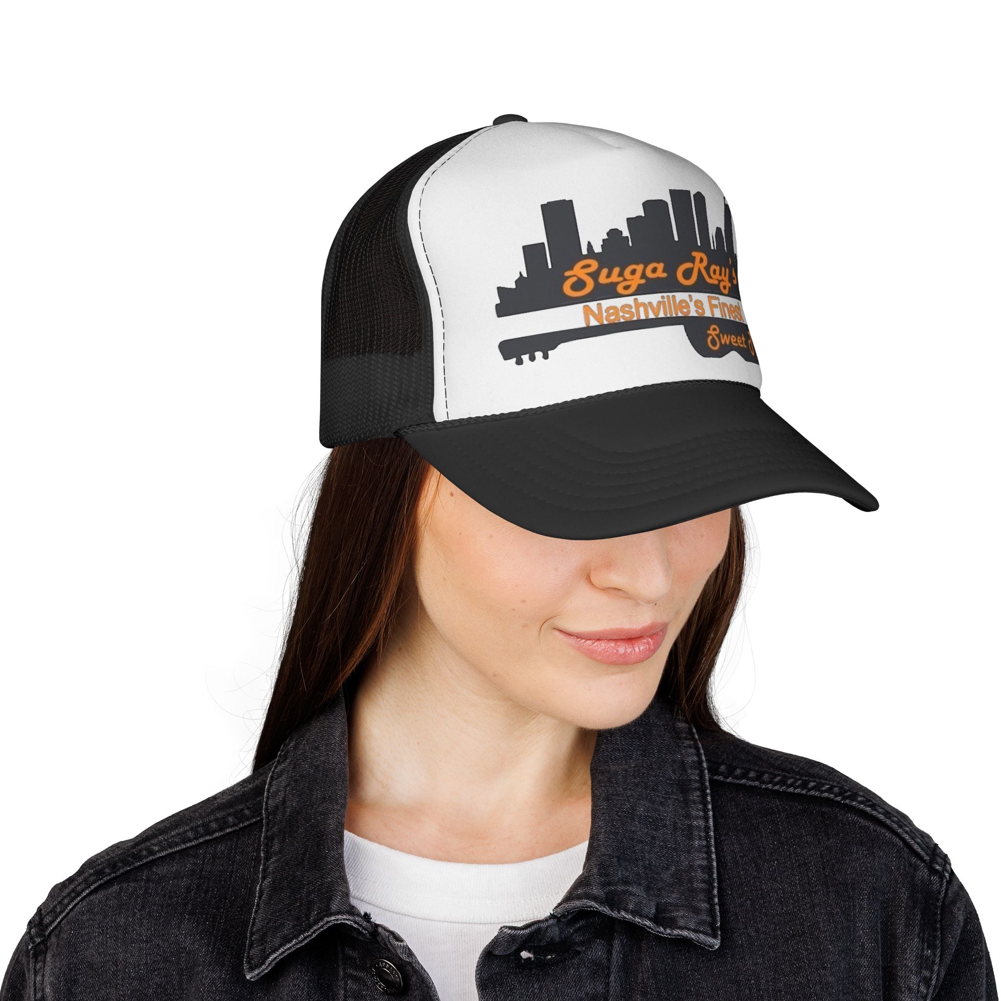 Trucker Cap — Suga Ray’s Nashville Finest Sweet Tea Skyline Design