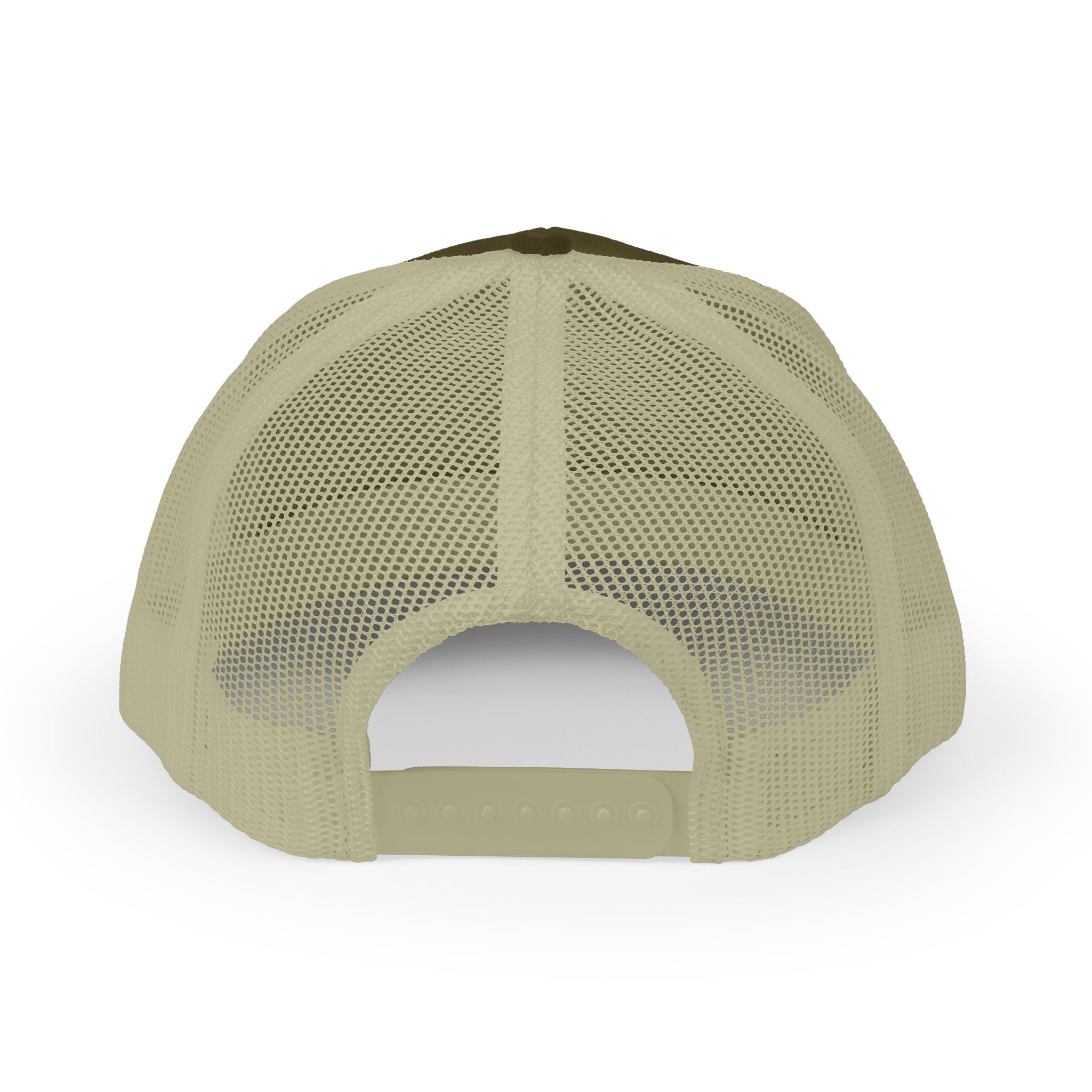 Gold Script Trucker Cap - 'AUIRU' Minimal Embroidered Snapback