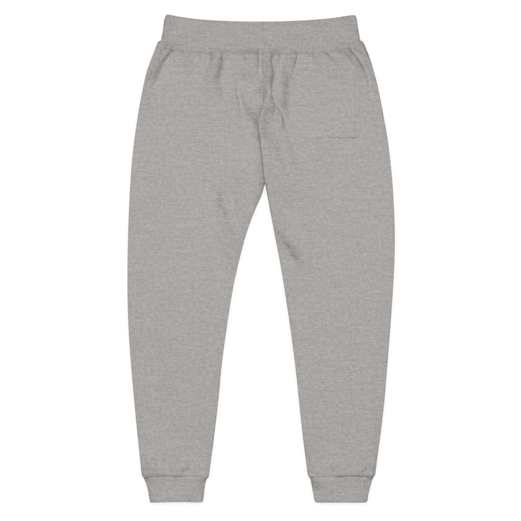 Embroidered Olive Fleece Sweatpants — Cozy Joggers with Minimal Gold Accent
