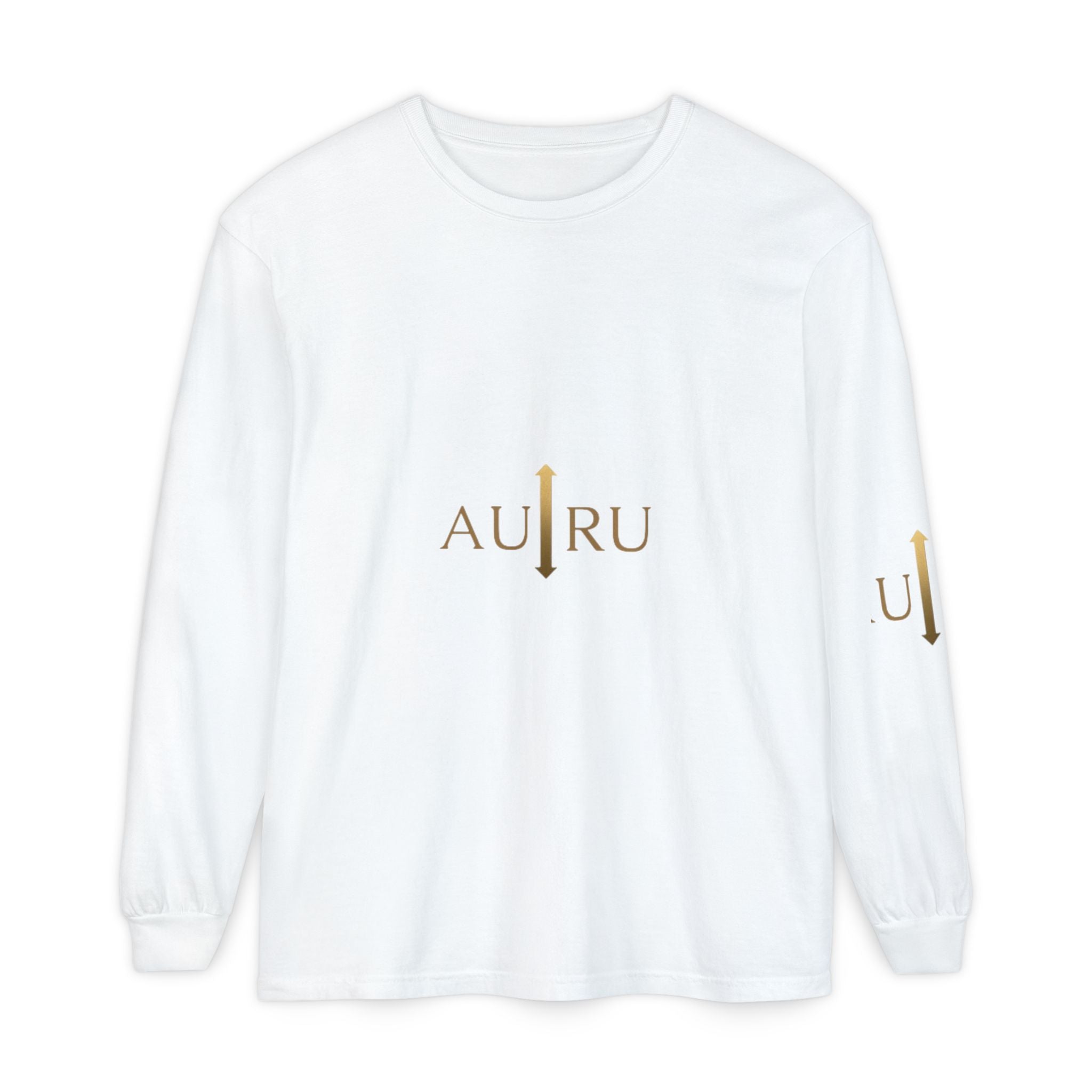 AURU Gold Arrow Long Sleeve Tee
