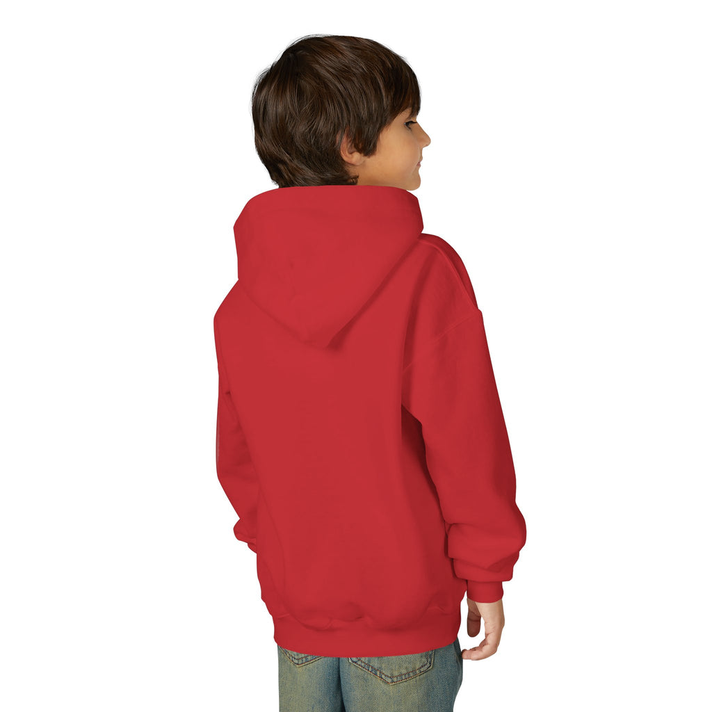 Youth Hoodie — Minimal 'AURU' Gold Logo Pullover