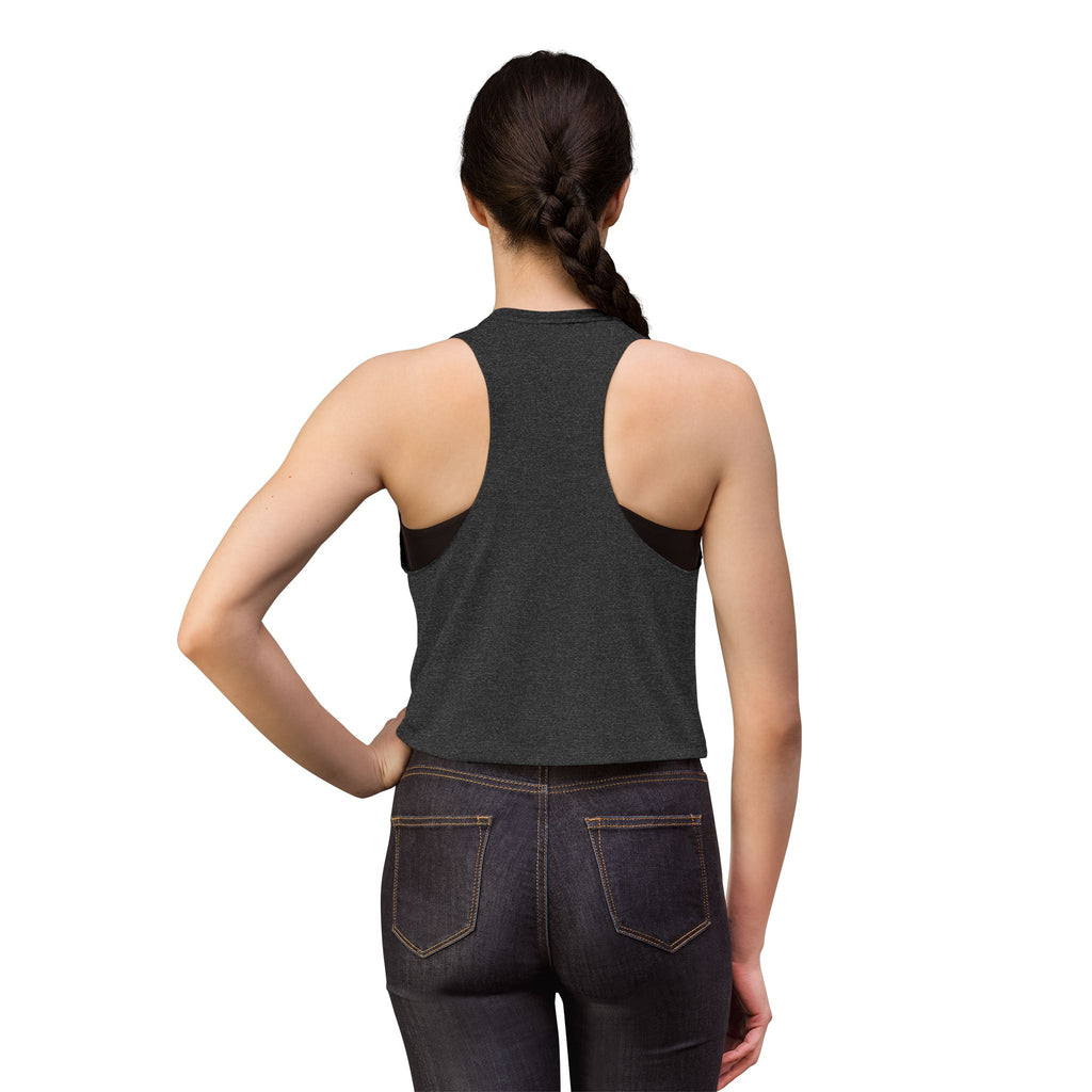 Unleash Your Inner Peace  Crop Top — Gothic Yoga Aesthetic