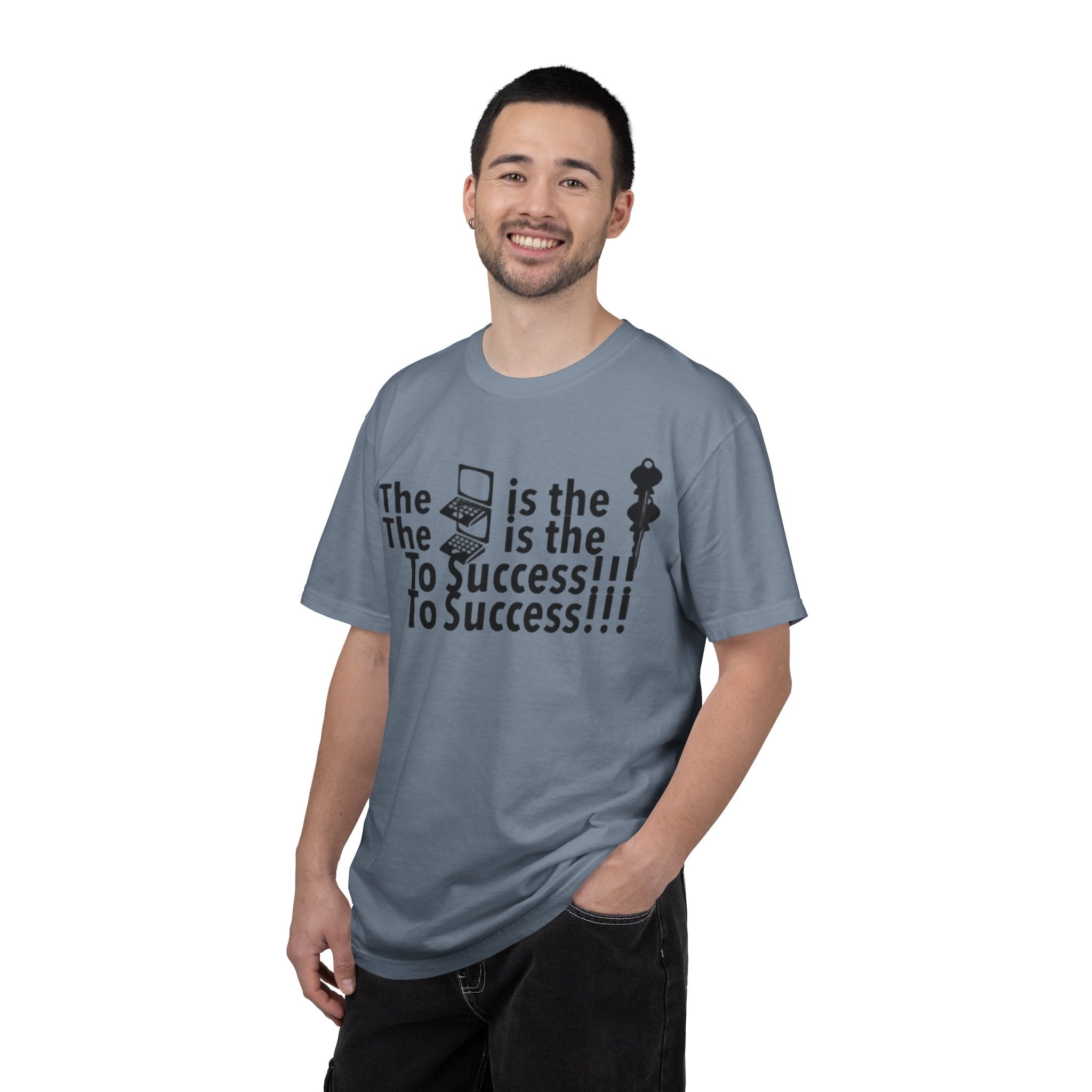 T-Shirt — 'The Key to Success' Graphic Tee