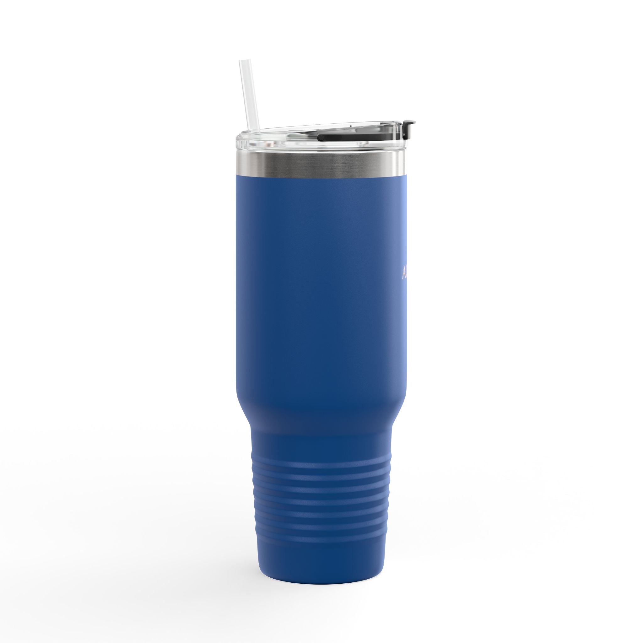 40oz Insulated Travel Mug – Double-Wall Tumbler with Straw & Handle (Keeps Drinks Hot & Cold)