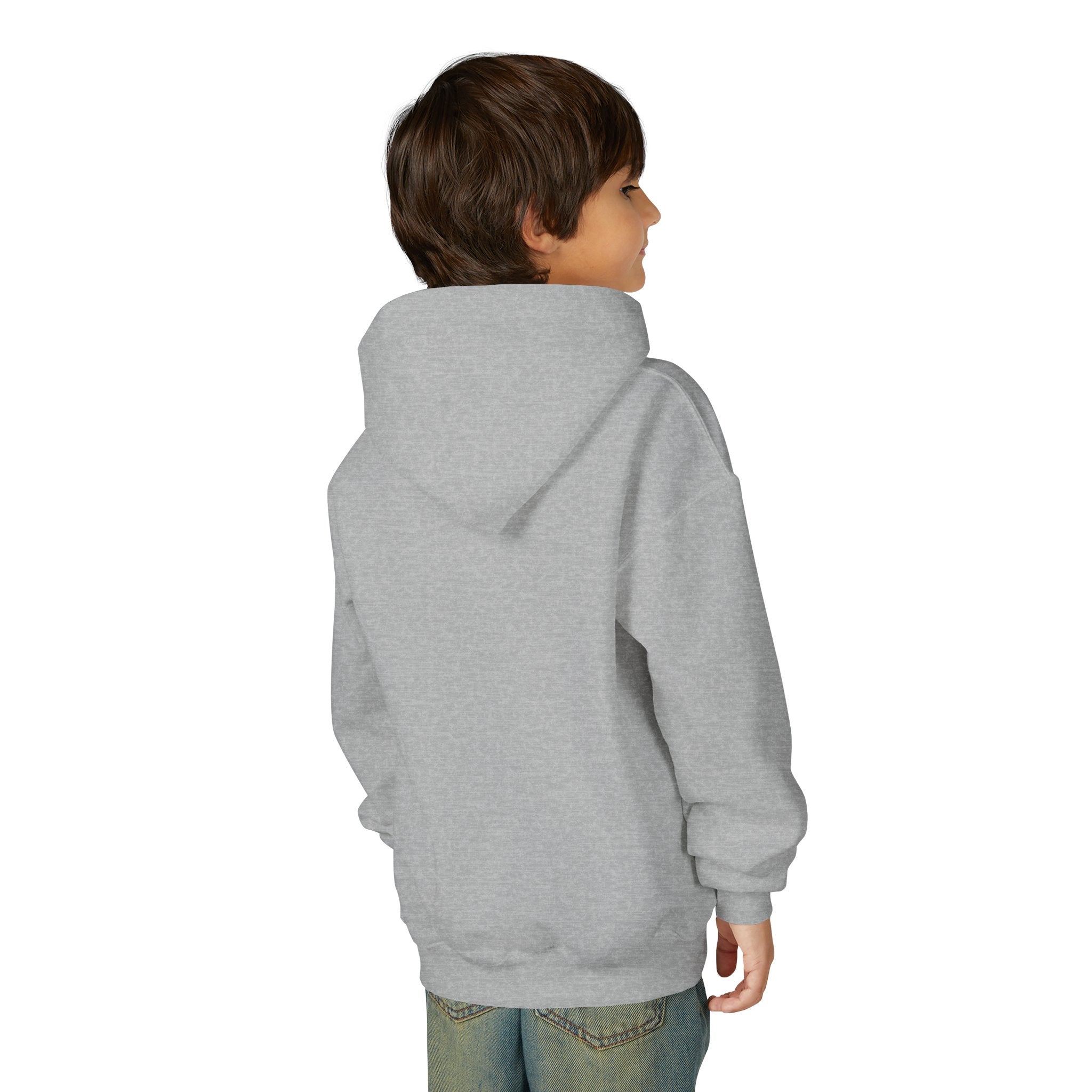 Youth Hoodie — Minimal 'AURU' Gold Logo Pullover