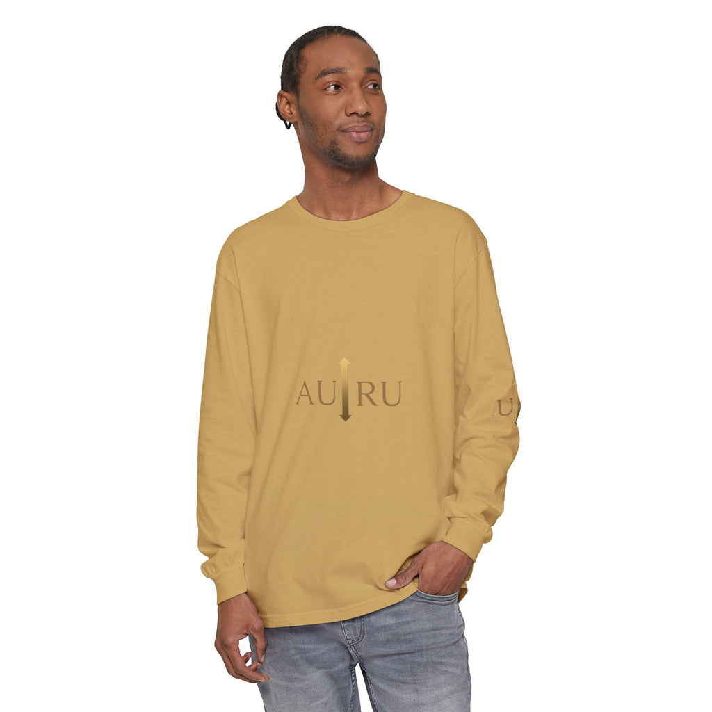 AURU Gold Arrow Long Sleeve Tee