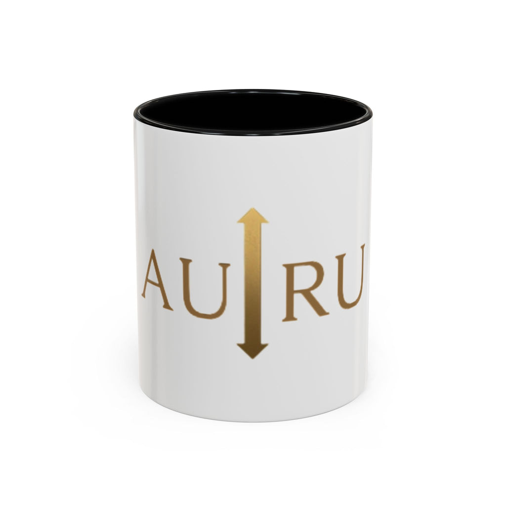 Coffee Mug — AURU Gold Accent Inspirational Ceramic Mug