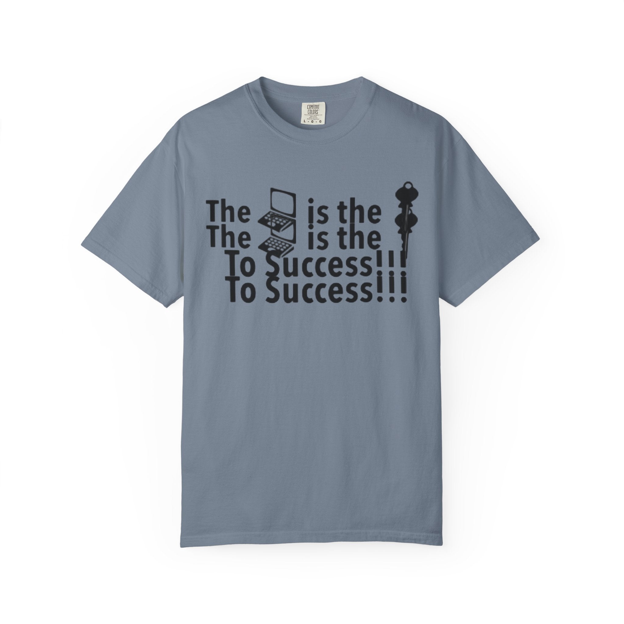 T-Shirt — 'The Key to Success' Graphic Tee