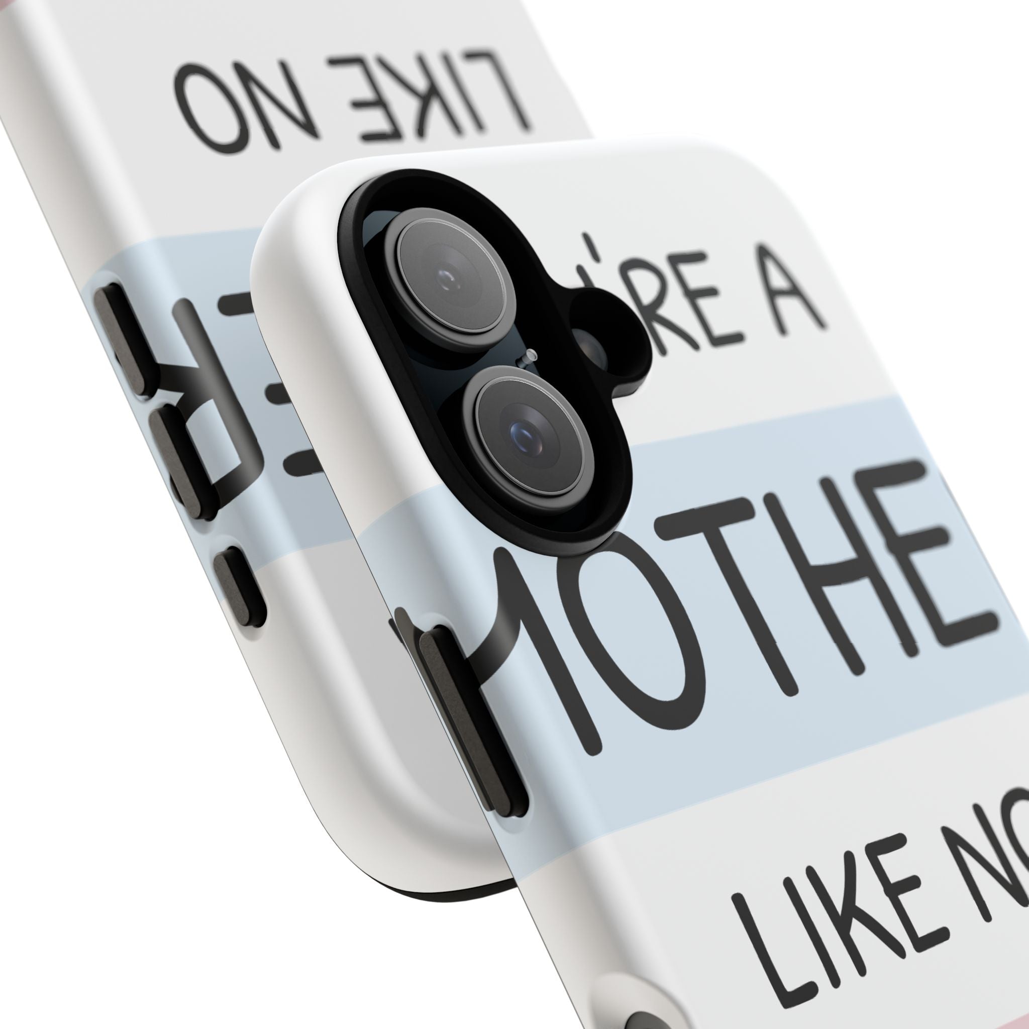 Phone Case – “You’re a Mother Like No Other” Pastel Stripes Protective Tough Case