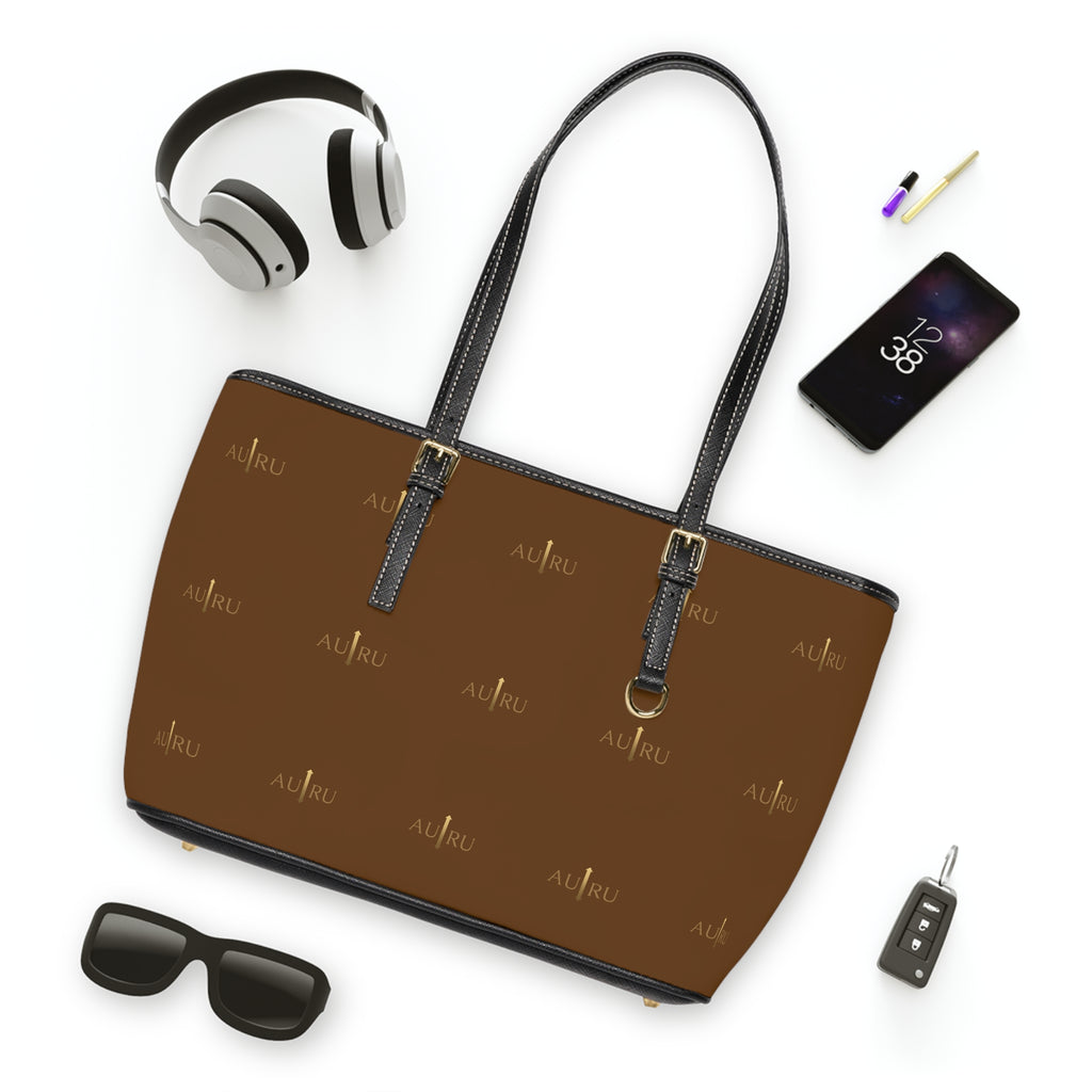 PU Leather Shoulder Bag- AURU
