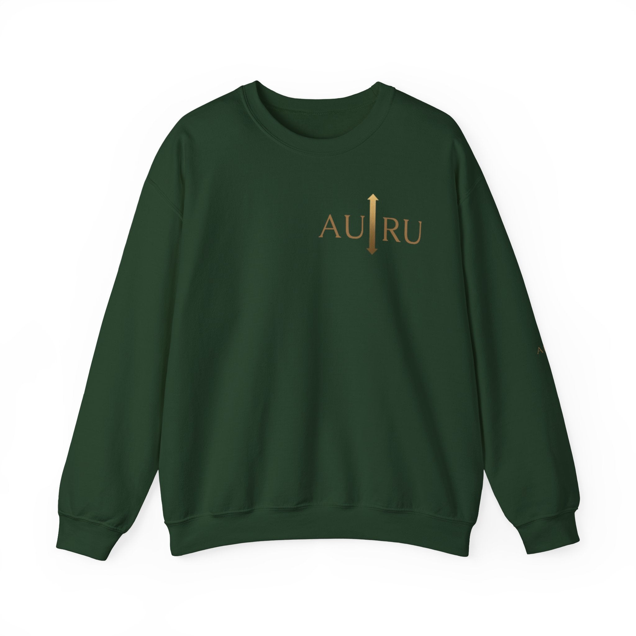 Auric Minimalist Crewneck Sweatshirt — AU|RU Logo