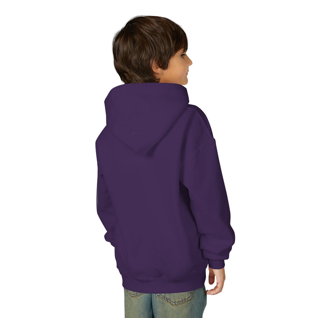 Youth Hoodie — Minimal 'AURU' Gold Logo Pullover
