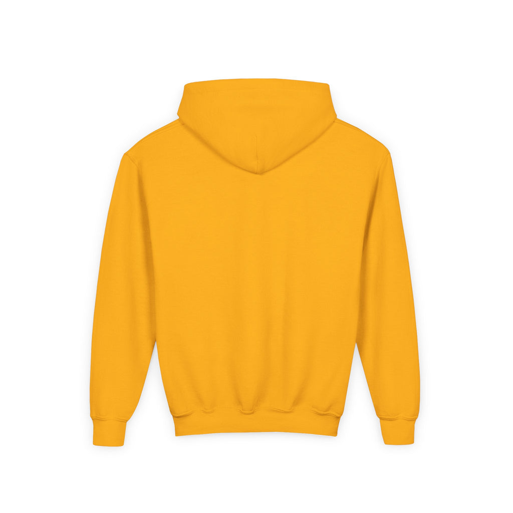 Youth Hoodie — Minimal 'AURU' Gold Logo Pullover