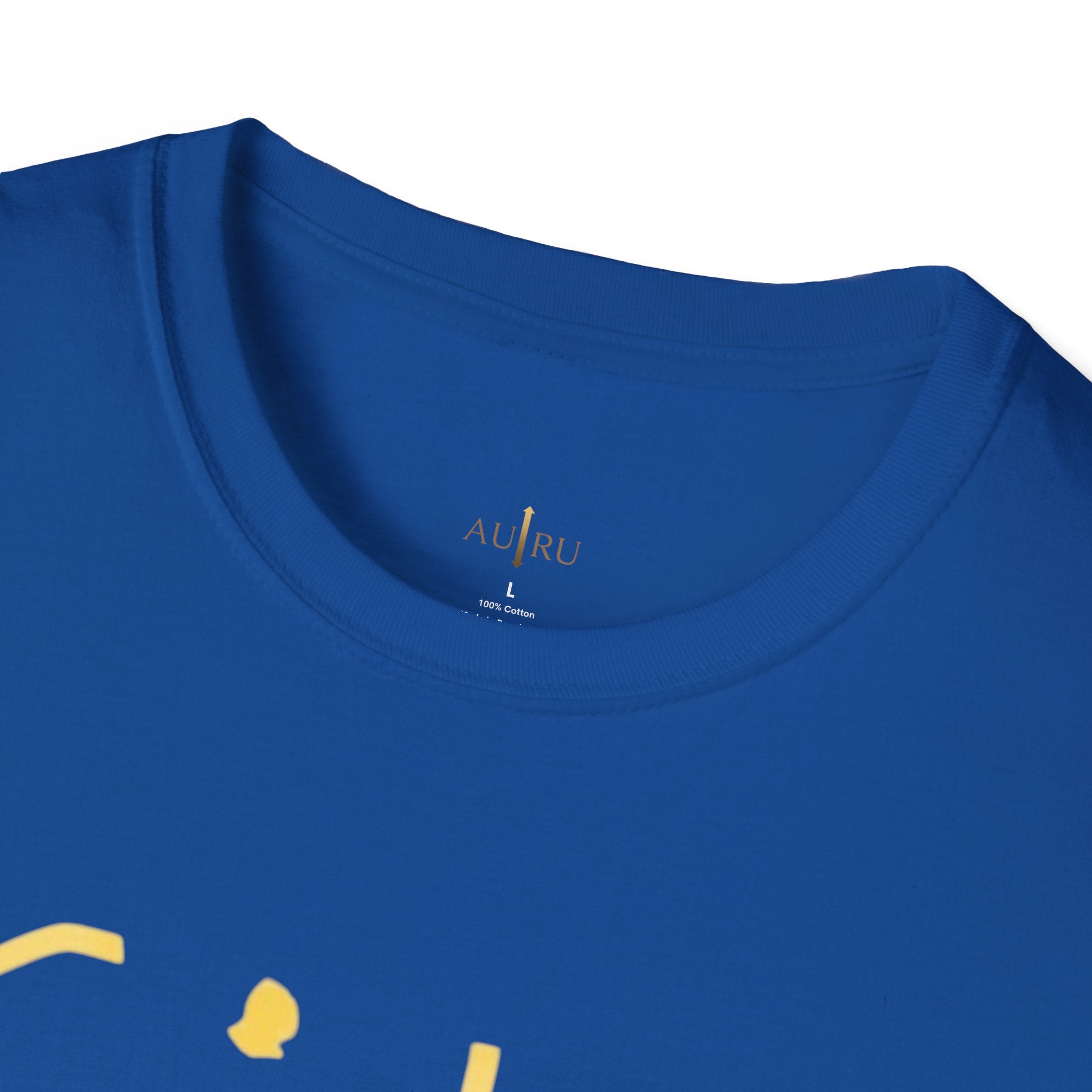 "Sike" Yellow Handwritten Graphic T-Shirt