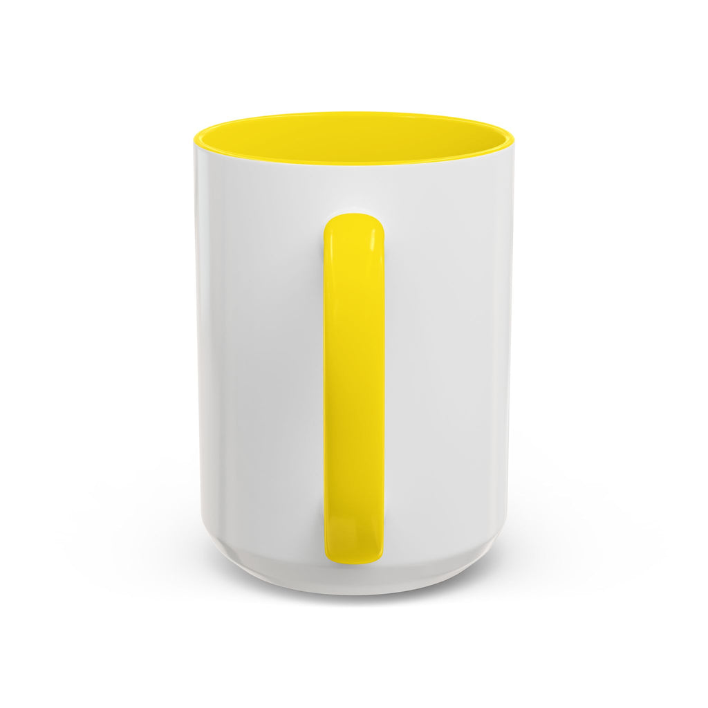 Golf Lover Accent Coffee Mug – “I Am Golf & Golf Loves Me” Black-Handle Ceramic Mug (11/15oz)