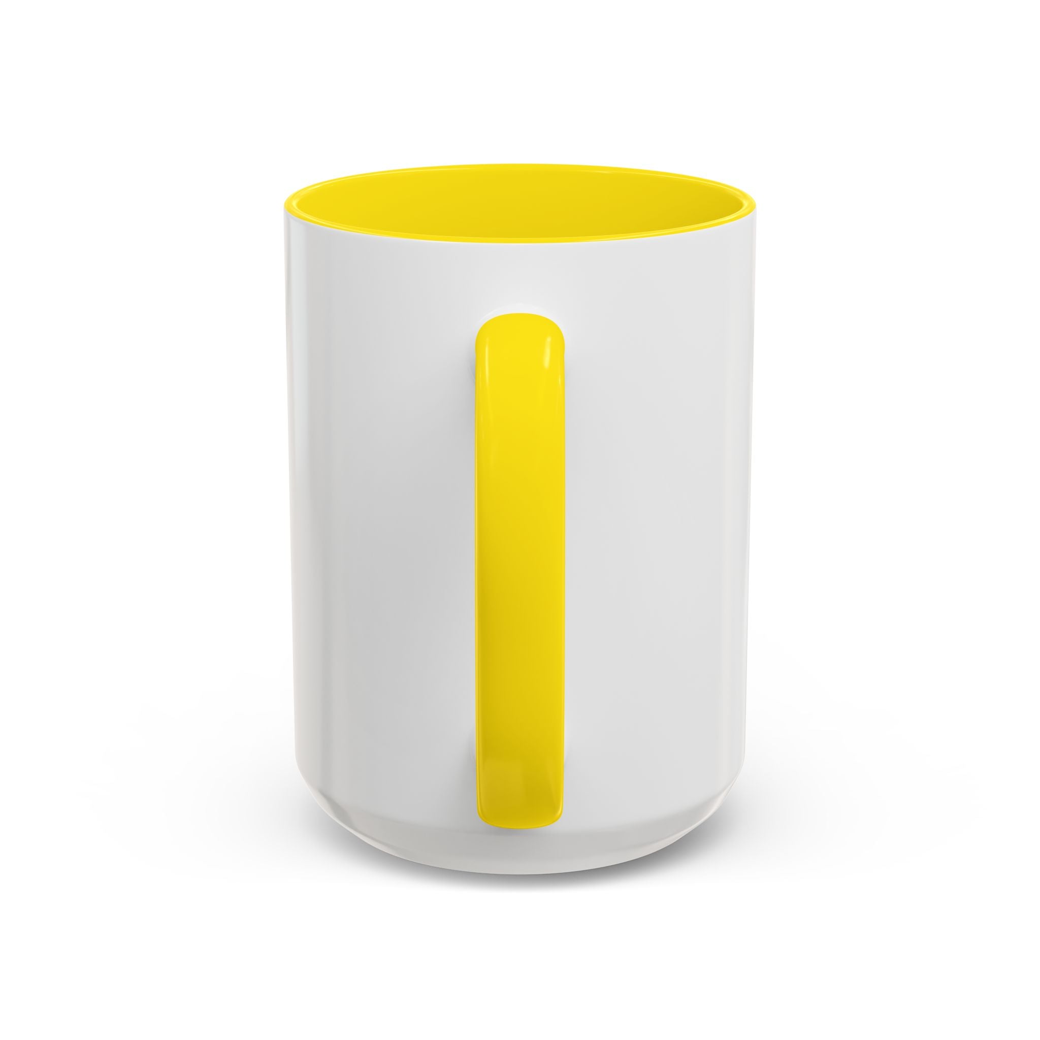 Golf Lover Accent Coffee Mug – “I Am Golf & Golf Loves Me” Black-Handle Ceramic Mug (11/15oz)