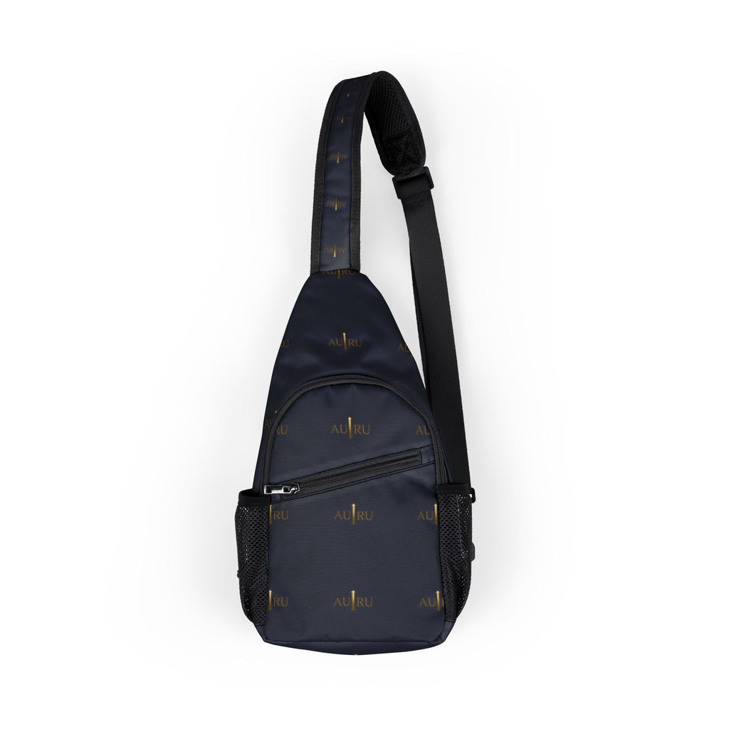 Navy Starburst Chest Bag — Sleek Sling Crossbody for Everyday Carry-AU|RU