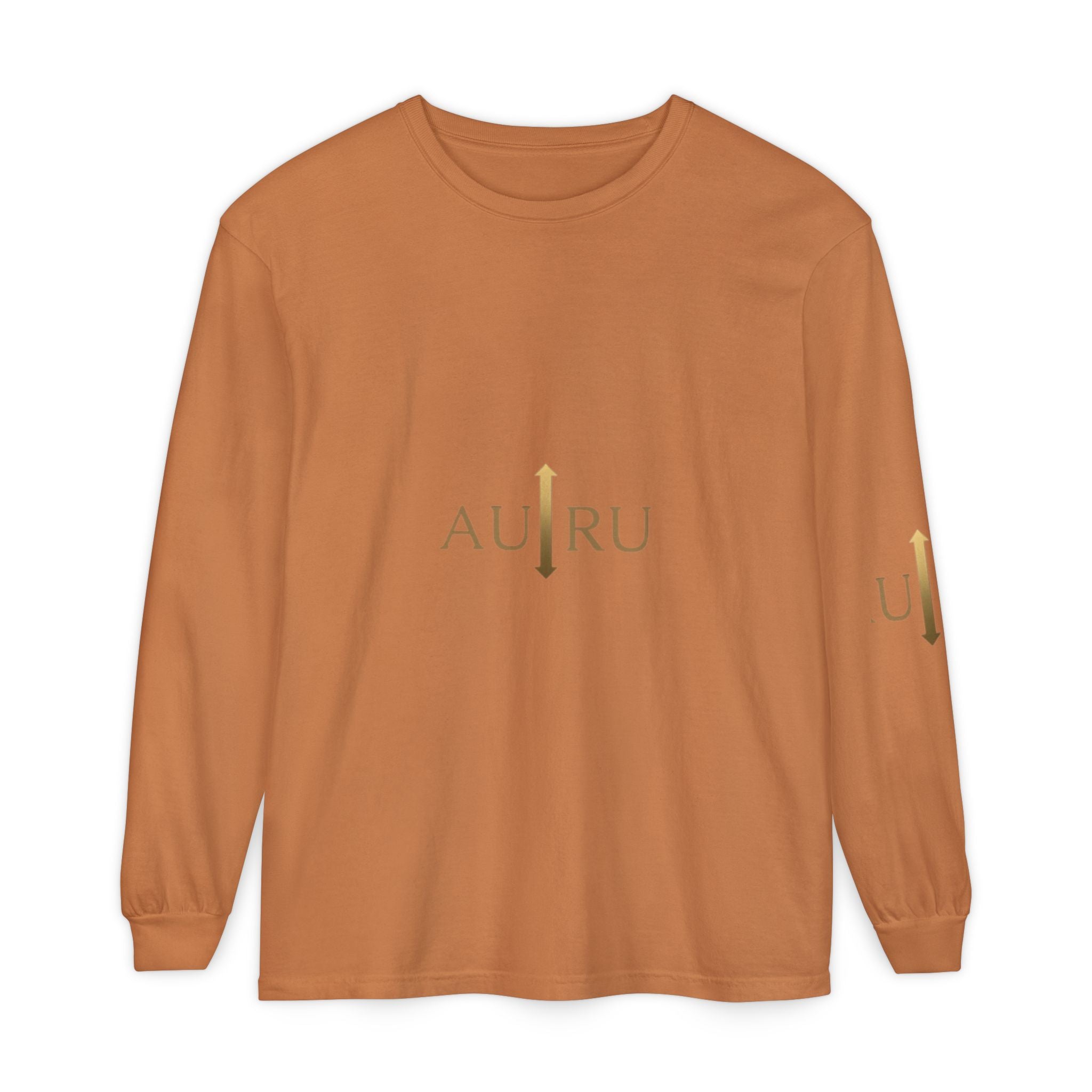 AURU Gold Arrow Long Sleeve Tee