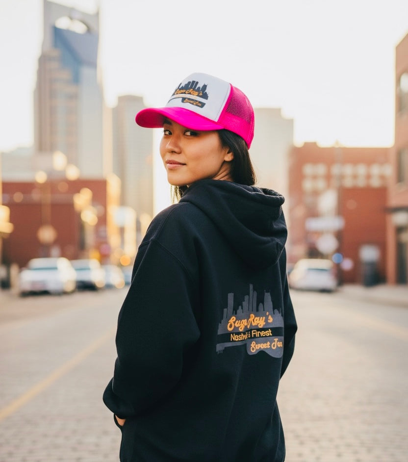Trucker Cap — Suga Ray’s Nashville Finest Sweet Tea Skyline Design