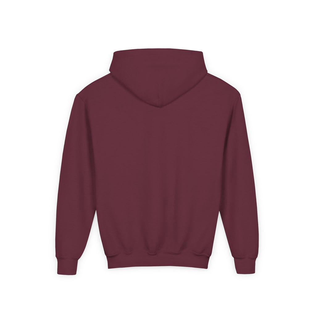 Youth Hoodie — Minimal 'AURU' Gold Logo Pullover