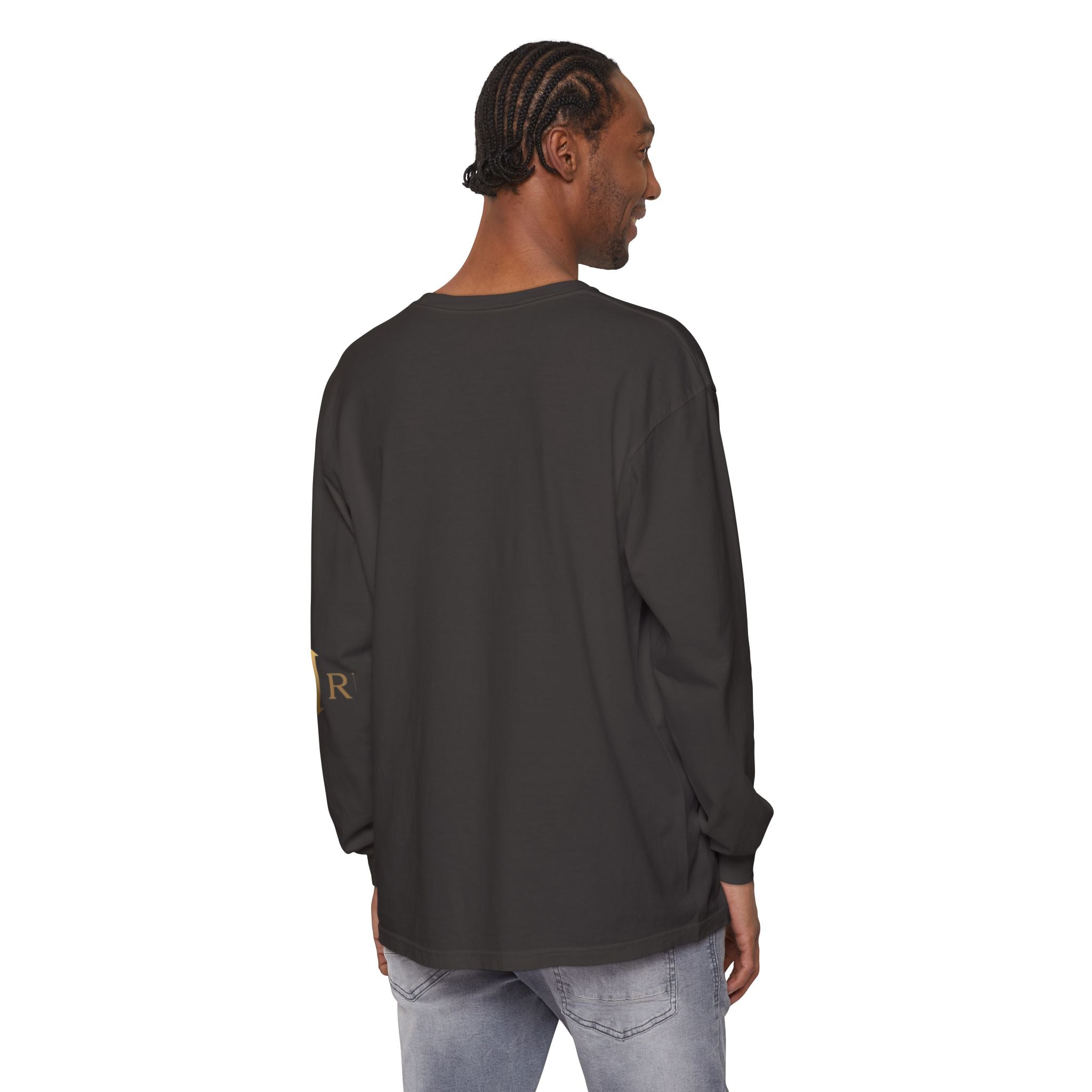 AURU Gold Arrow Long Sleeve Tee