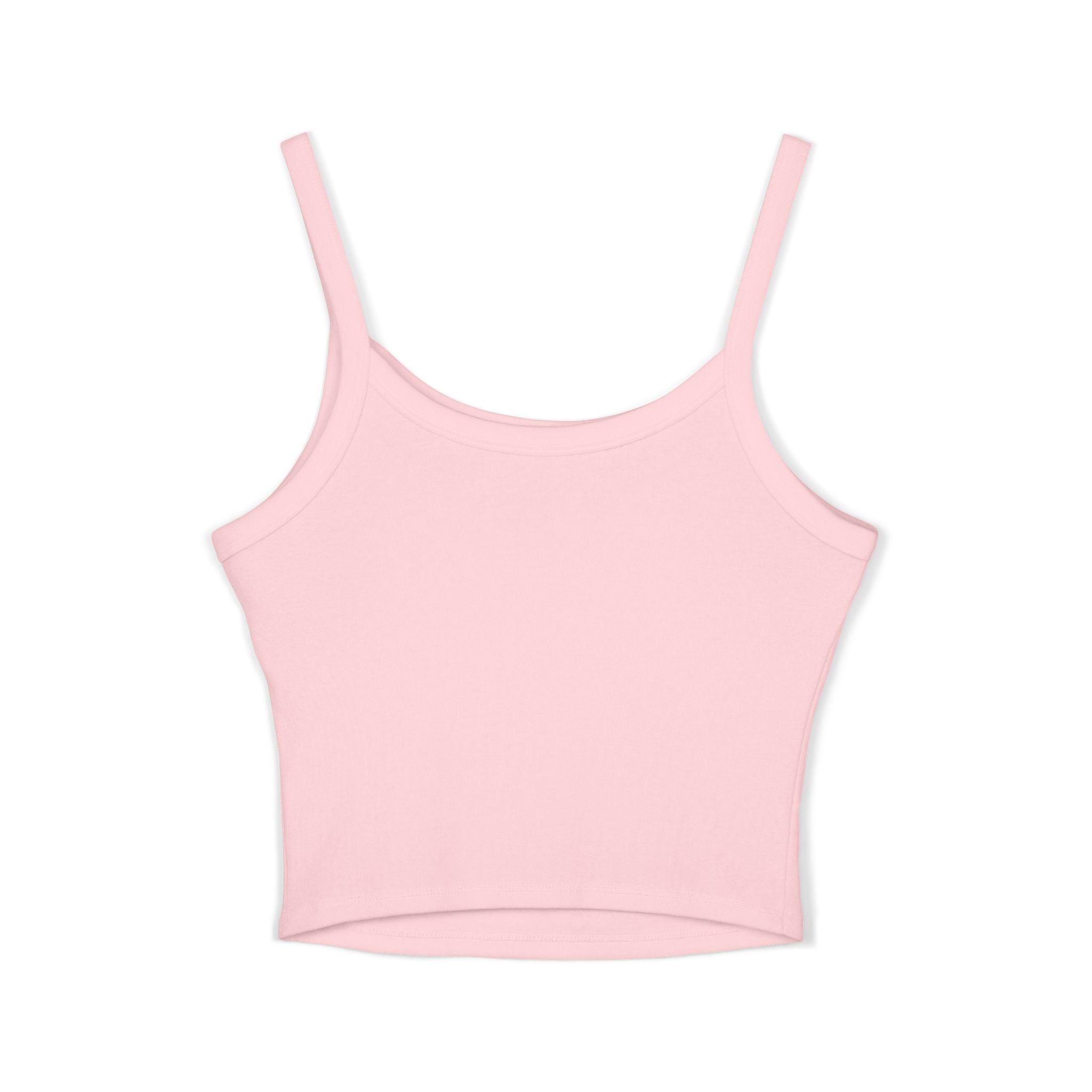 Au/Ru Gold Logo Spaghetti Strap Tank Top — Women's Cropped Logo Tank