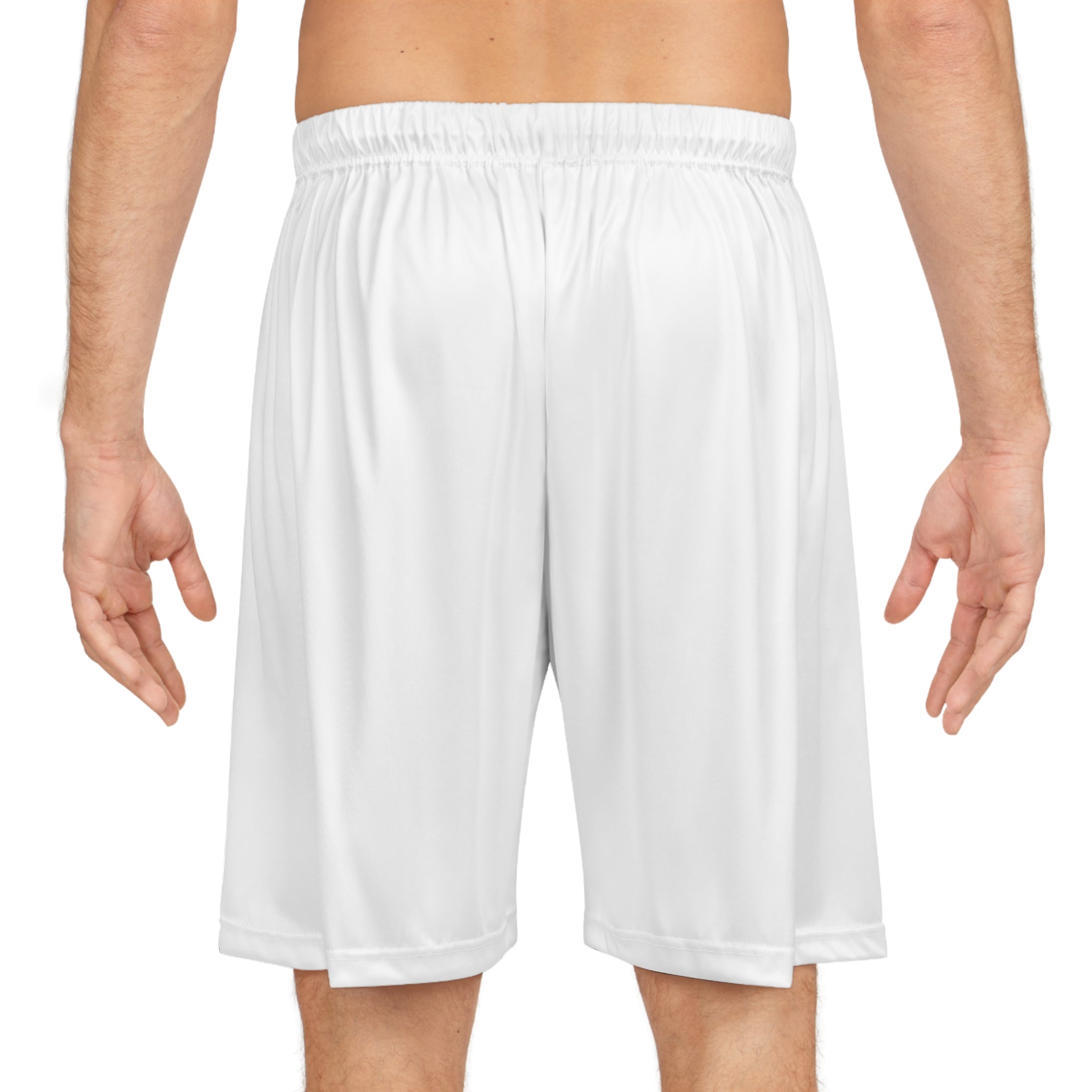 Basketball Shorts — Minimal 'Sike' Script Logo AOP Athletic Shorts