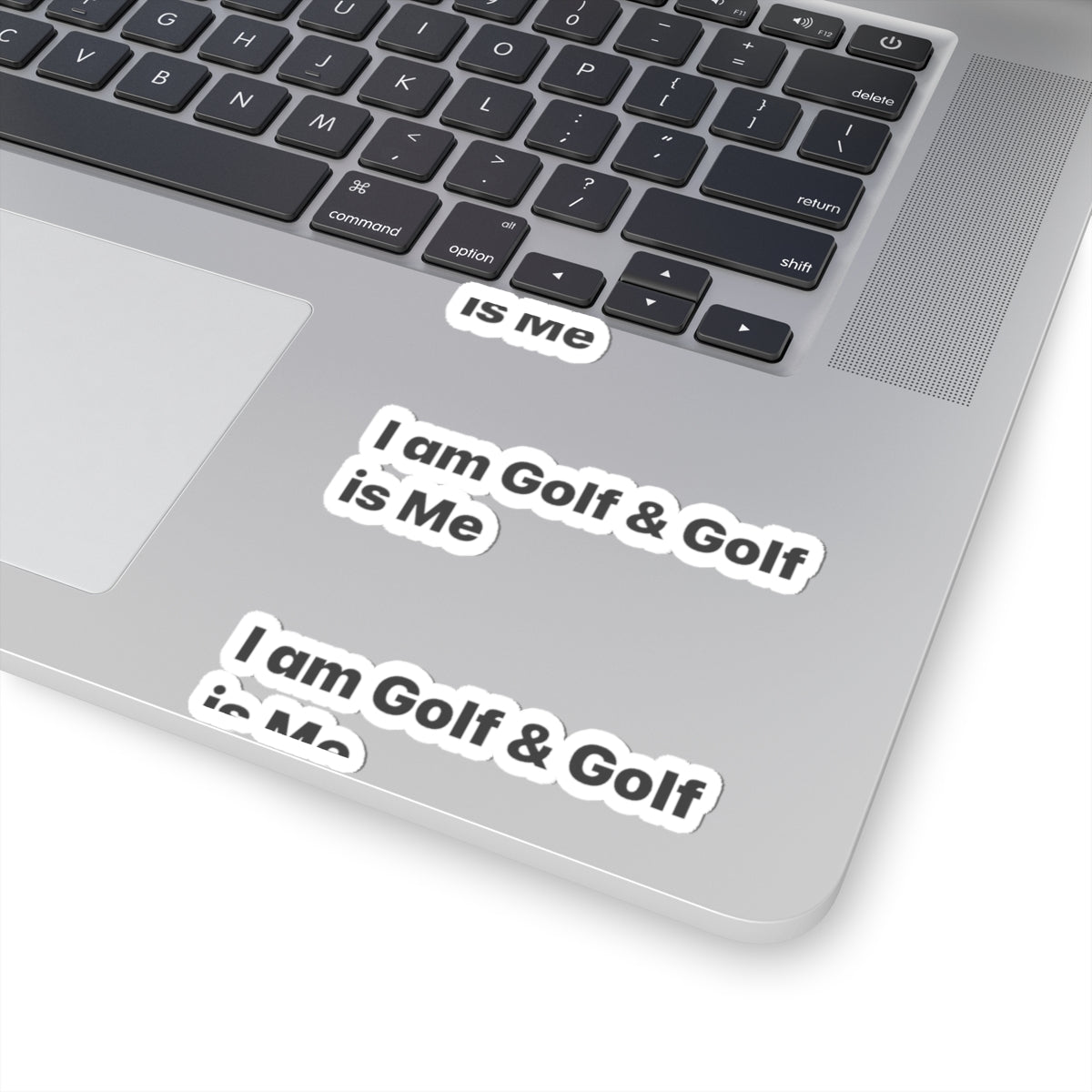 Golf Sticker Pack — "I am Golf & Golf is Me" Kiss-Cut Vinyl Stickers