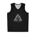 Meditation Muscle Basketball Jersey — "Unleash Your Inner Peace" Athletic Tank