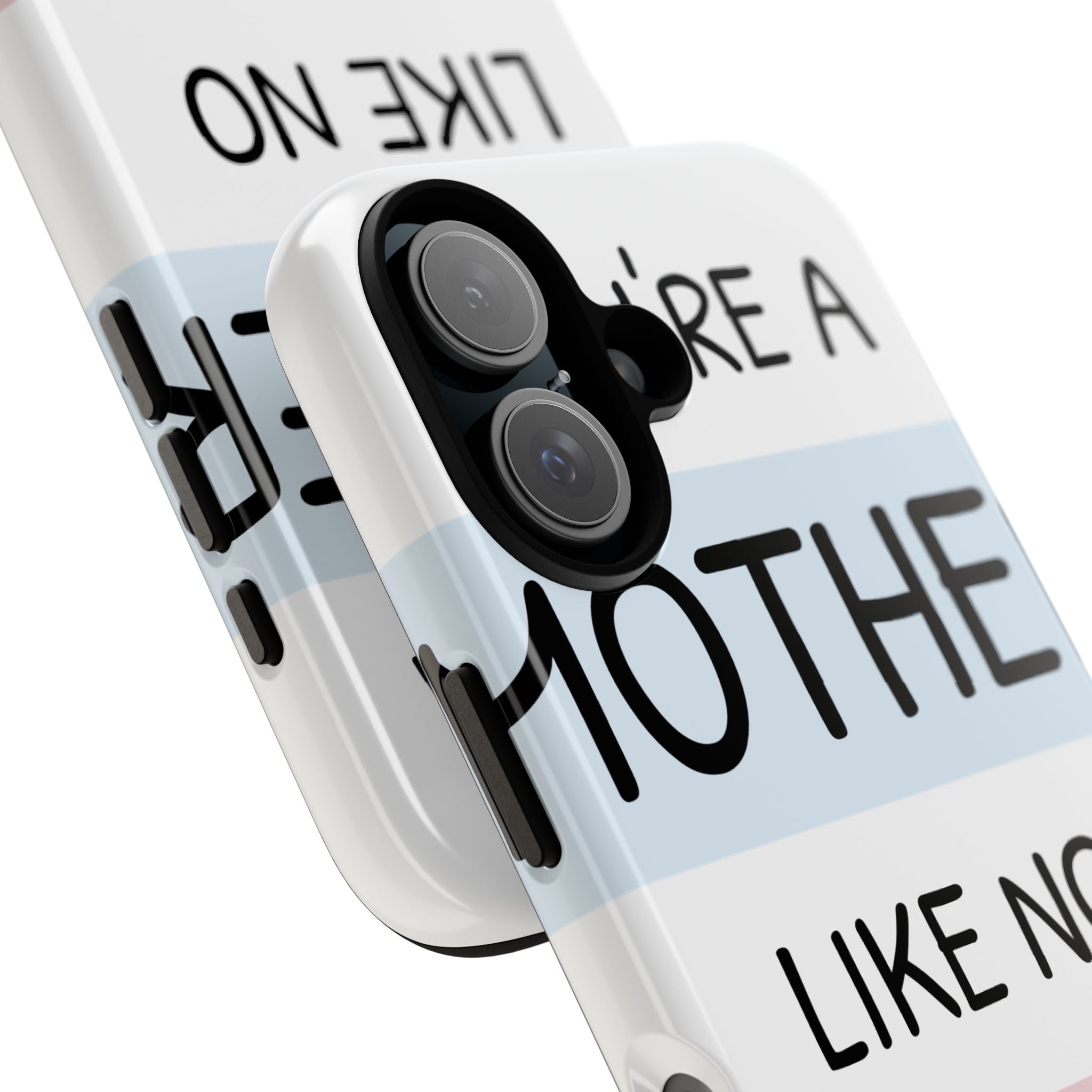 Phone Case – “You’re a Mother Like No Other” Pastel Stripes Protective Tough Case