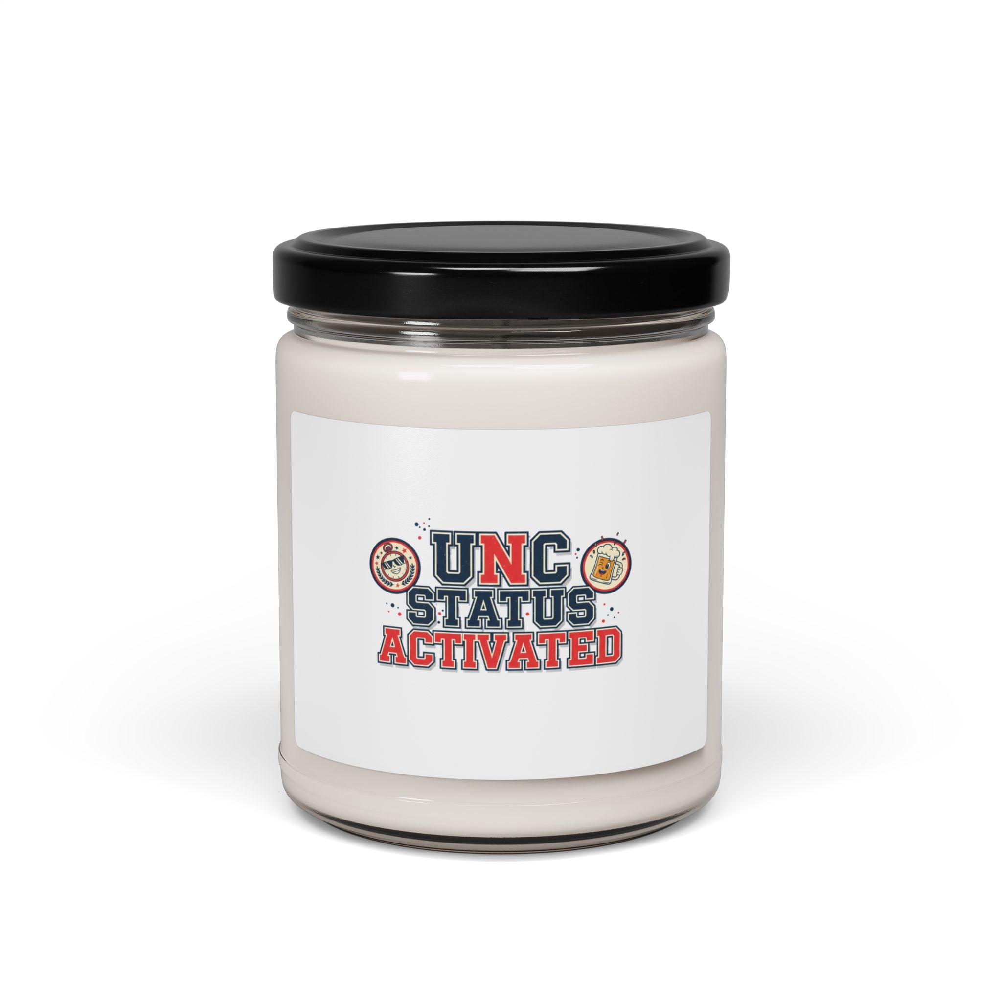 UNC Status Activated Soy Candle | Varsity Vintage Year, Midlife Humor