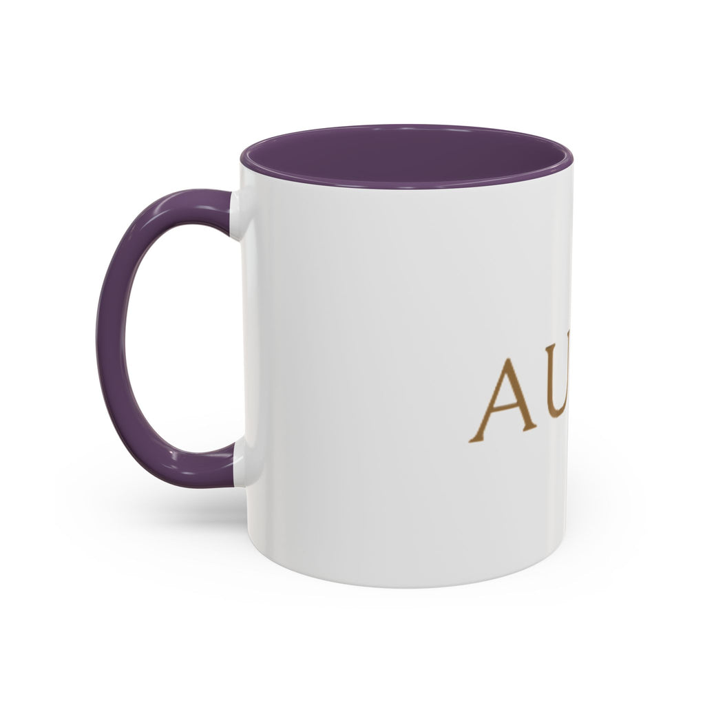 Coffee Mug — AURU Gold Accent Inspirational Ceramic Mug