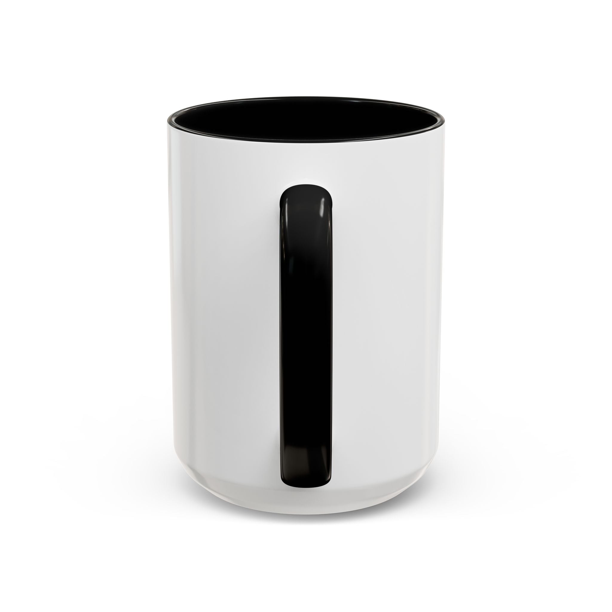 Golf Lover Accent Coffee Mug – “I Am Golf & Golf Loves Me” Black-Handle Ceramic Mug (11/15oz)