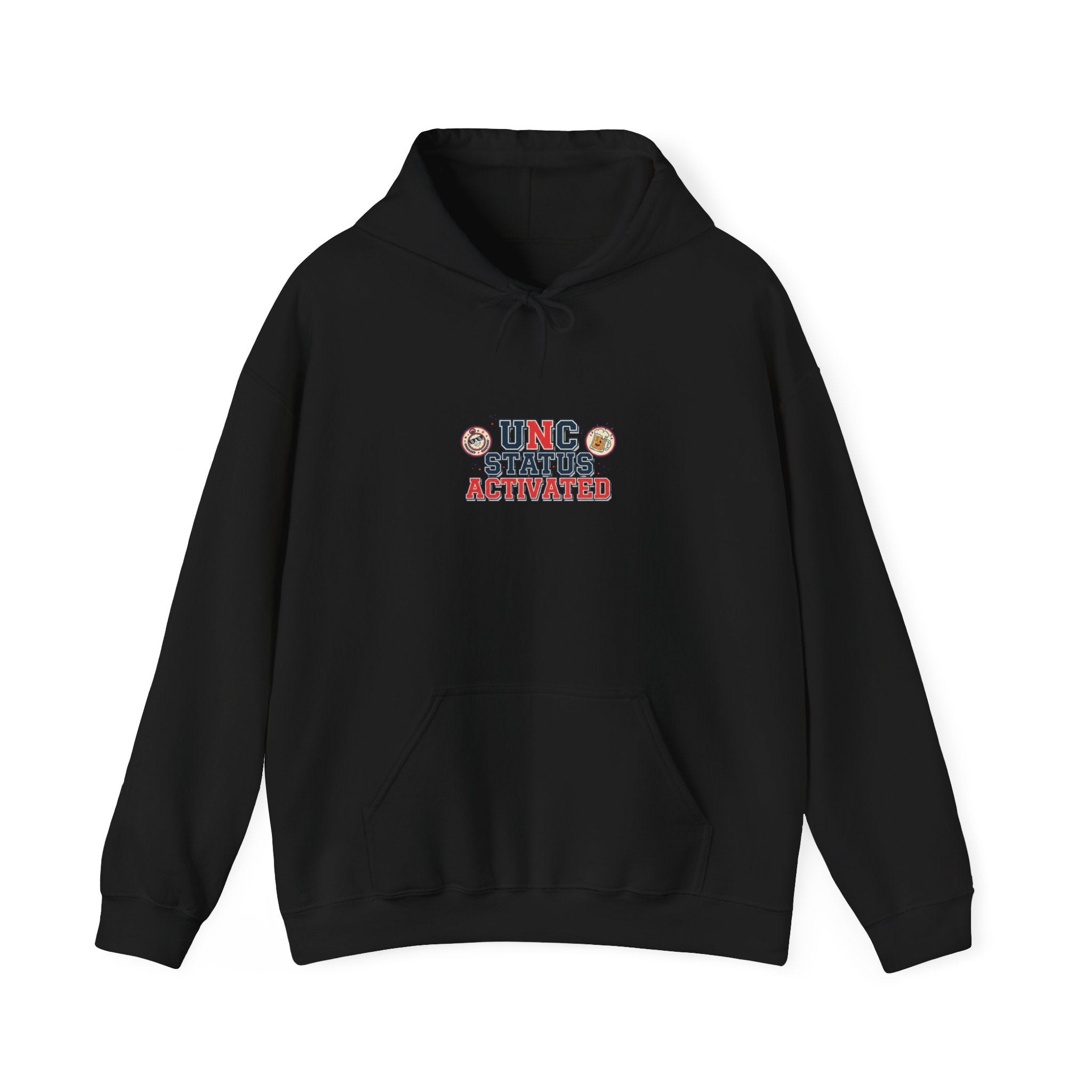 UNC Status Activated Hoodie | vintage year sweatshirt, varsity crest