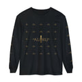 AU|RU Logo Long Sleeve Tee — Branded Gold Pattern Shirt