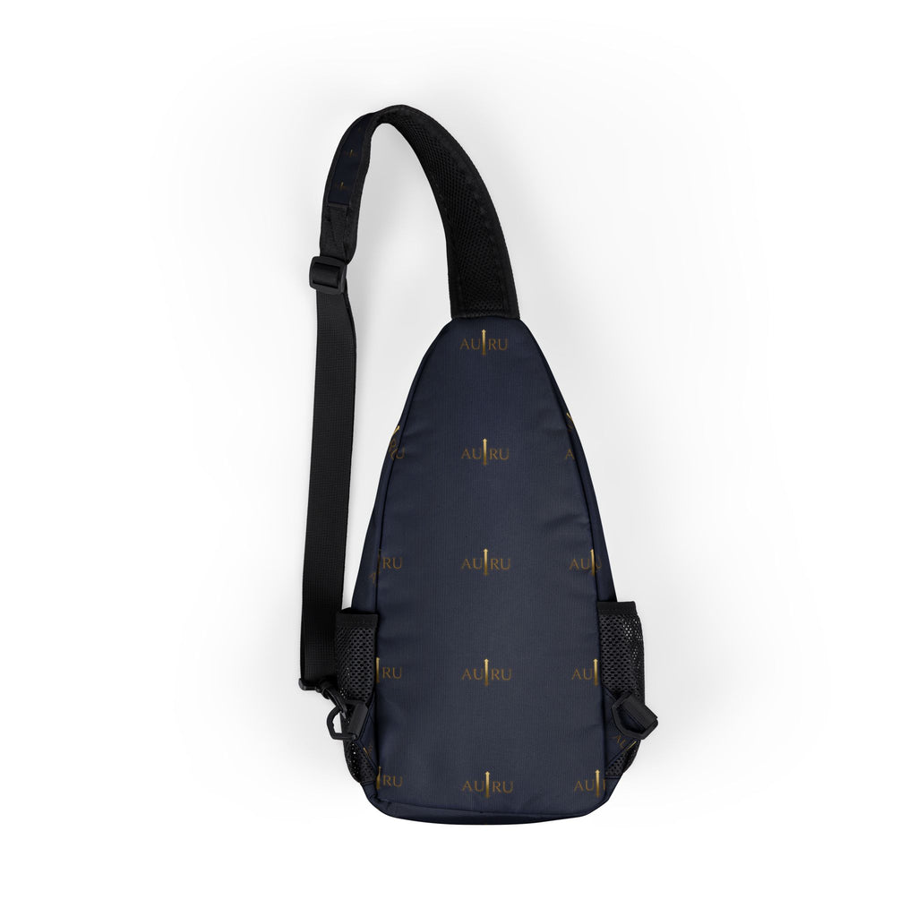 Navy Starburst Chest Bag — Sleek Sling Crossbody for Everyday Carry-AU|RU