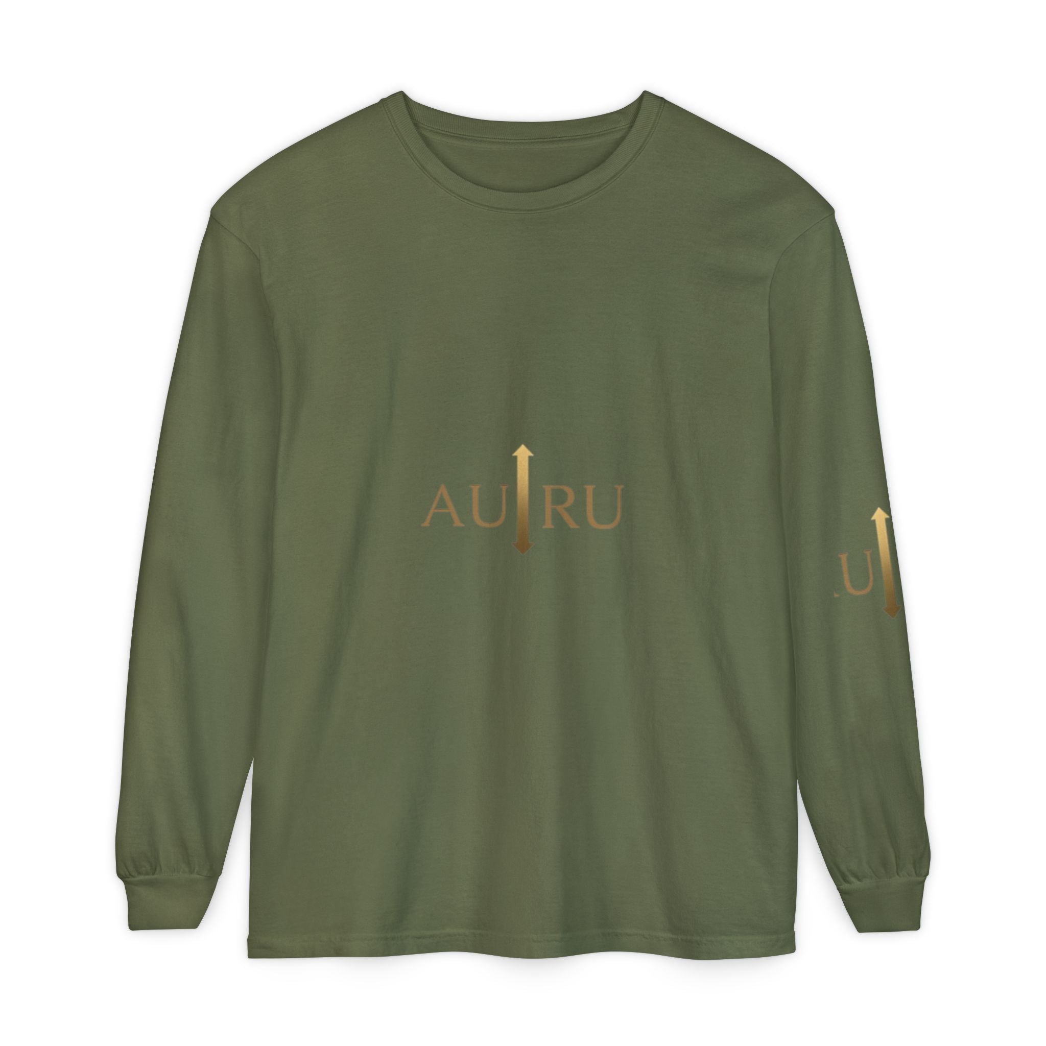 AURU Gold Arrow Long Sleeve Tee