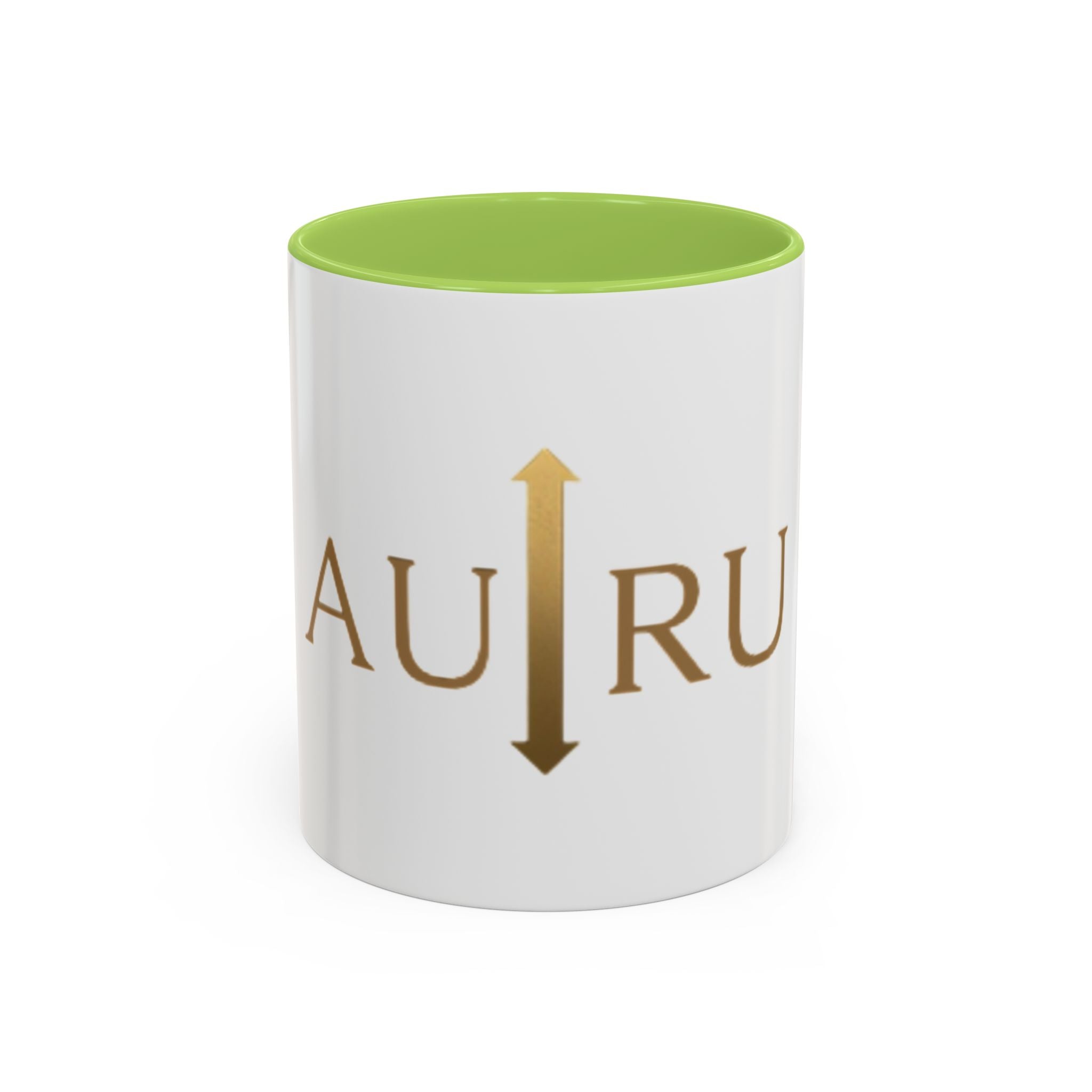 Coffee Mug — AURU Gold Accent Inspirational Ceramic Mug