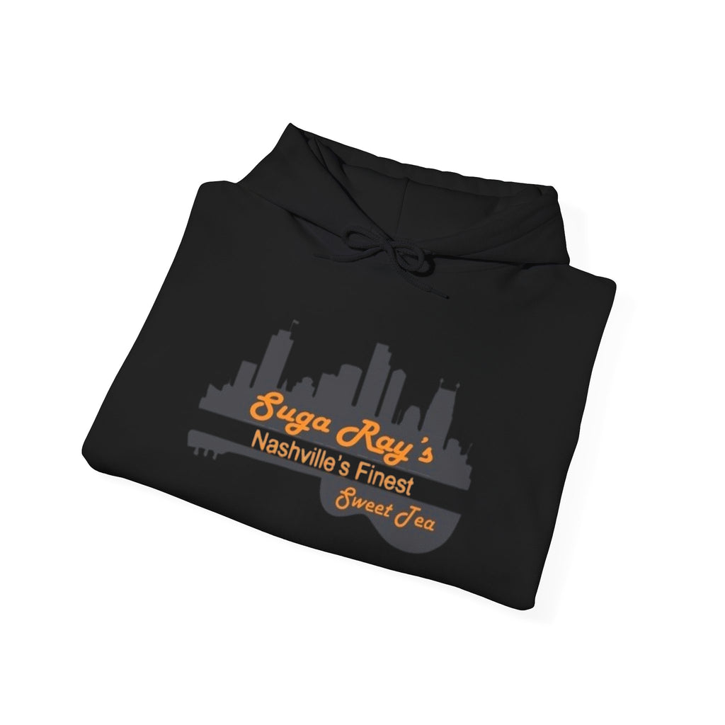 Suga Ray's Nashville Skyline Guitar Hoodie — Suga Ray's Favorite Jam Music Sweatshirt