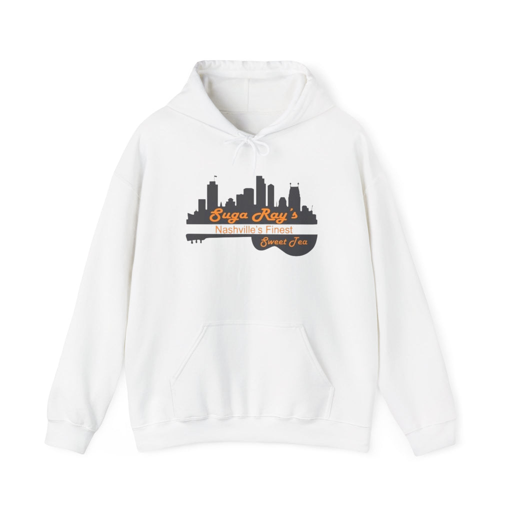 Suga Ray's Nashville Skyline Guitar Hoodie — Suga Ray's Favorite Jam Music Sweatshirt