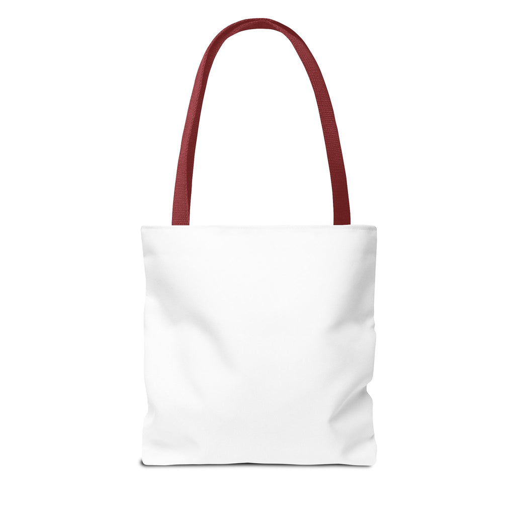 Golden Arrow Script Tote Bag — Modern Typography AOP Tote-AURU