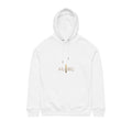 Aurū Minimal Logo Hoodie — Organic Side-Pocket Pullover