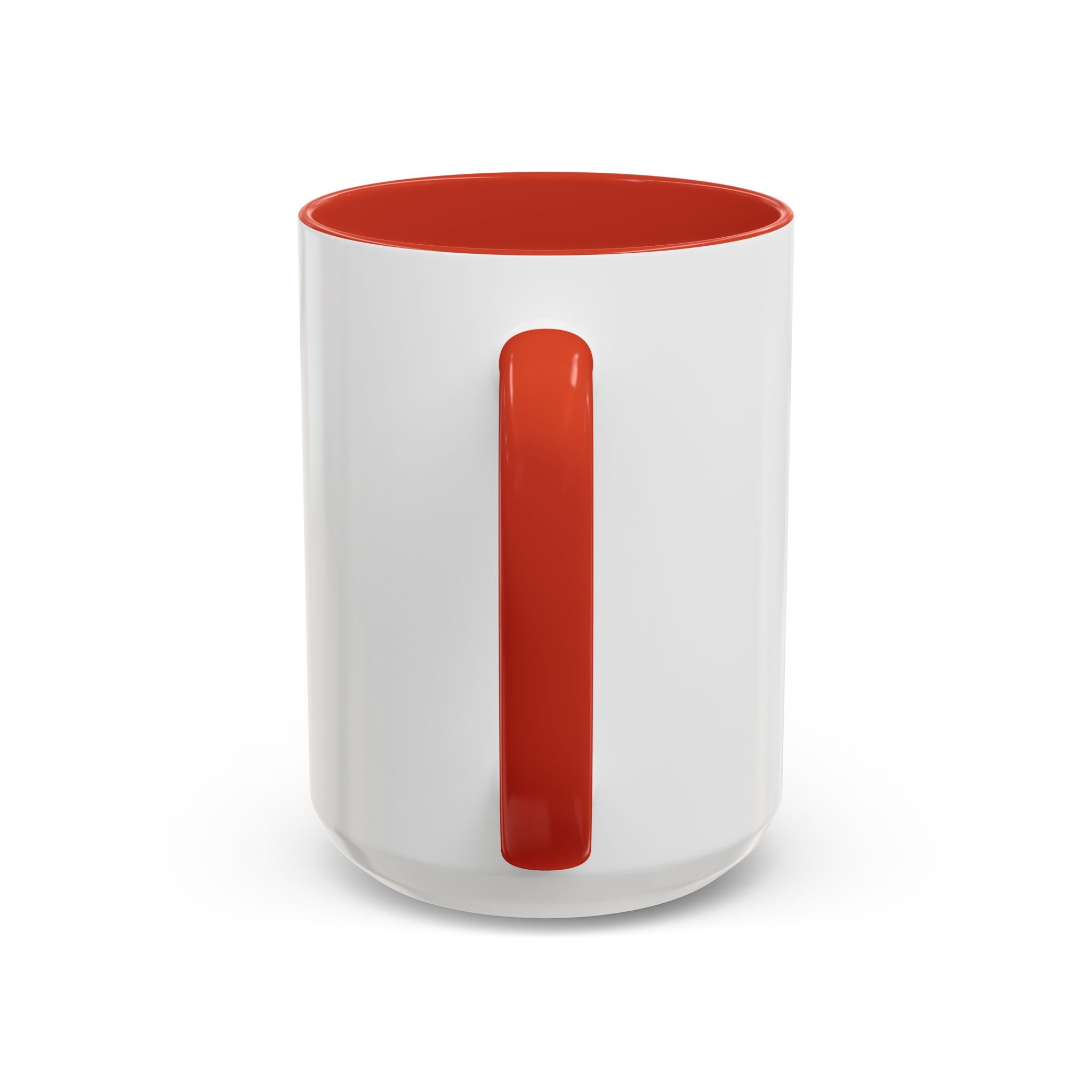Golf Lover Accent Coffee Mug – “I Am Golf & Golf Loves Me” Black-Handle Ceramic Mug (11/15oz)