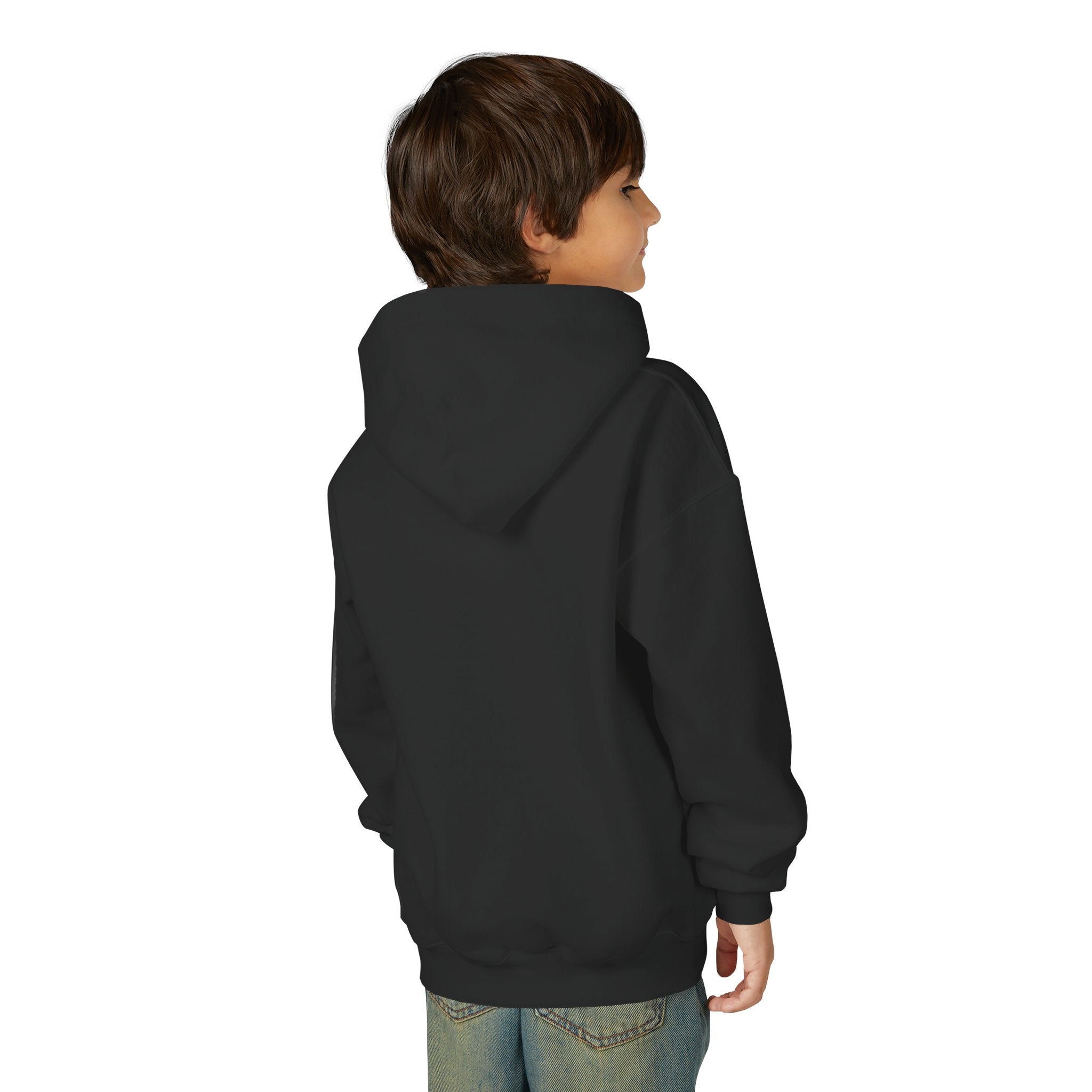 Youth Hoodie — Minimal 'AURU' Gold Logo Pullover