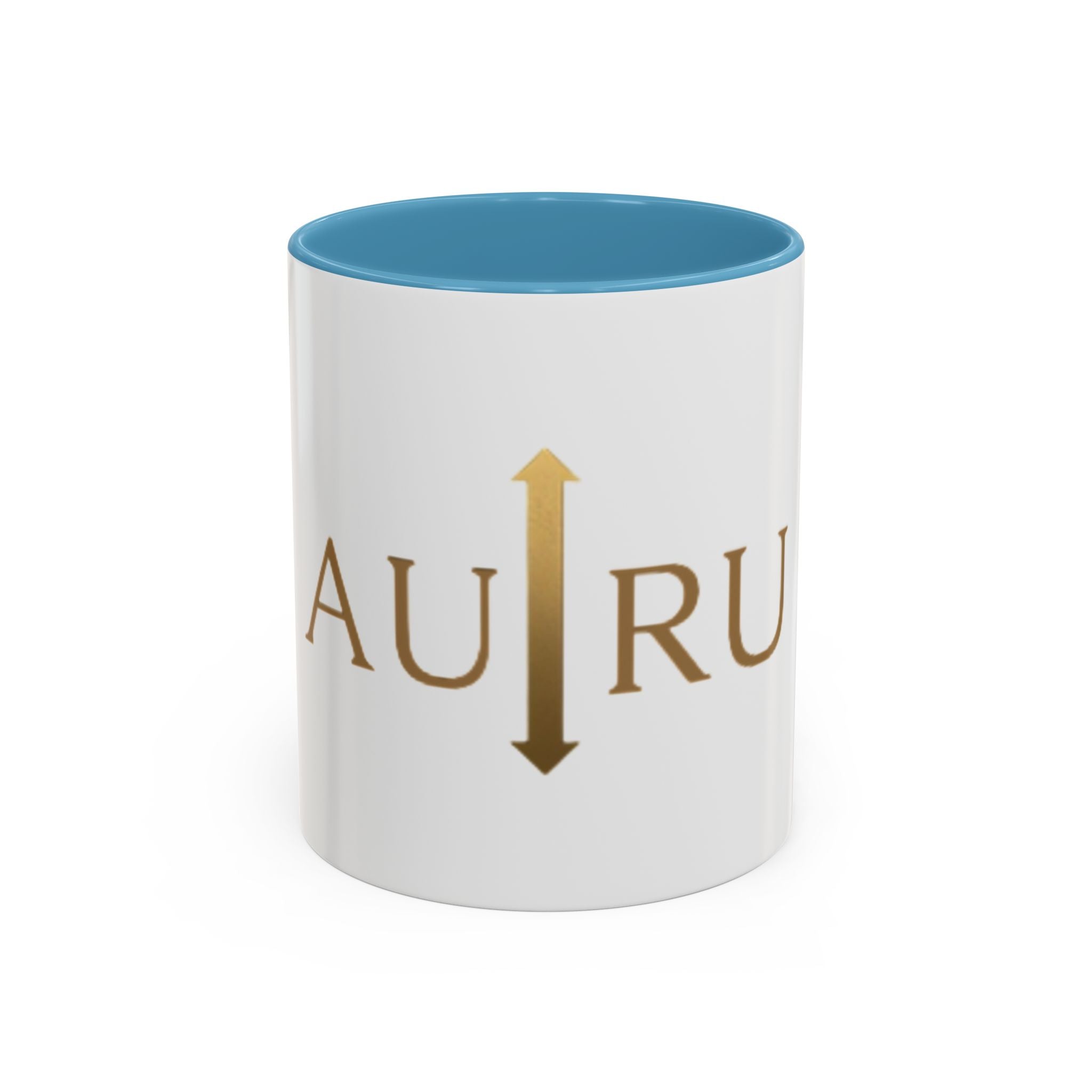 Coffee Mug — AURU Gold Accent Inspirational Ceramic Mug