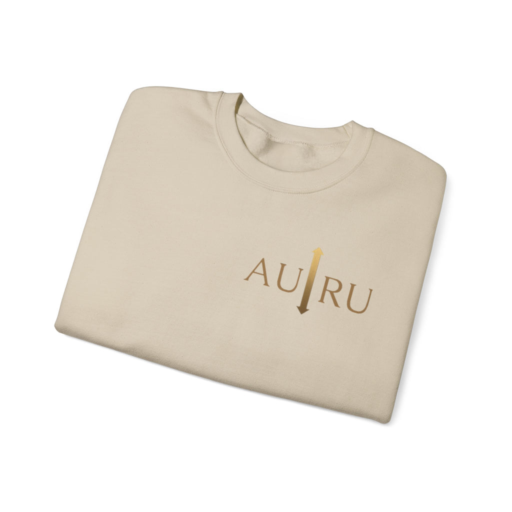 Auric Minimalist Crewneck Sweatshirt — AU|RU Logo