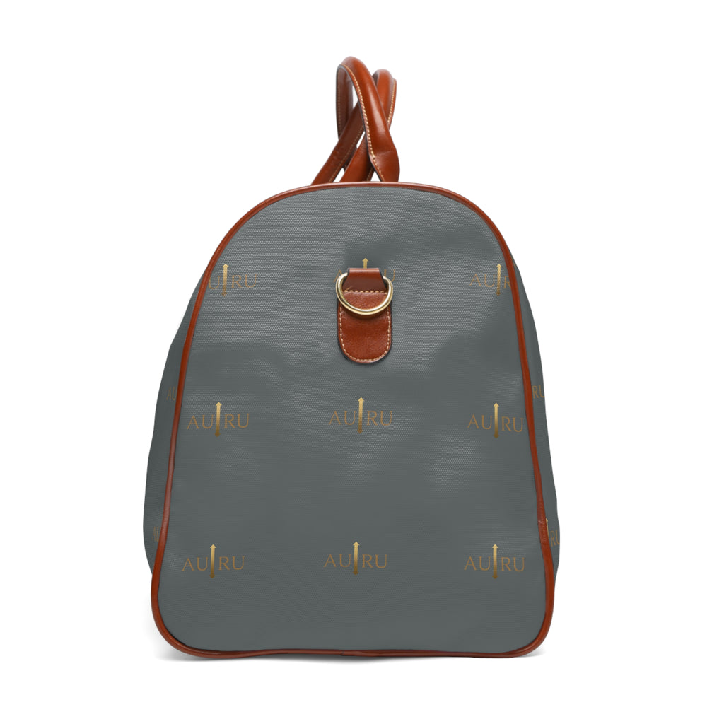 Waterproof Weekender Bag — Durable Travel Duffle with Leather Handles-AURU